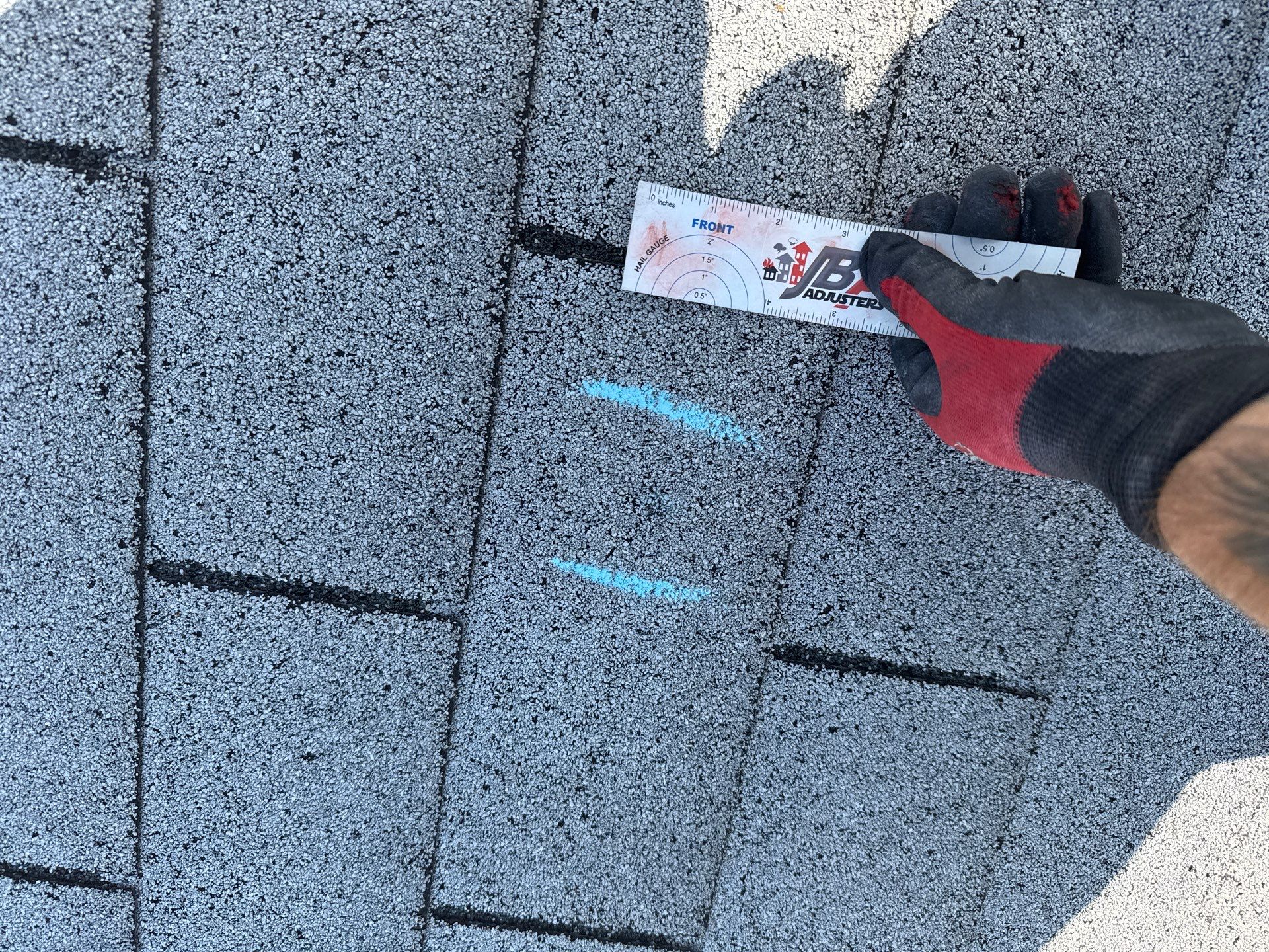 Roof replacement by hail and wind damage by Just Brilliant Restoration JBR
