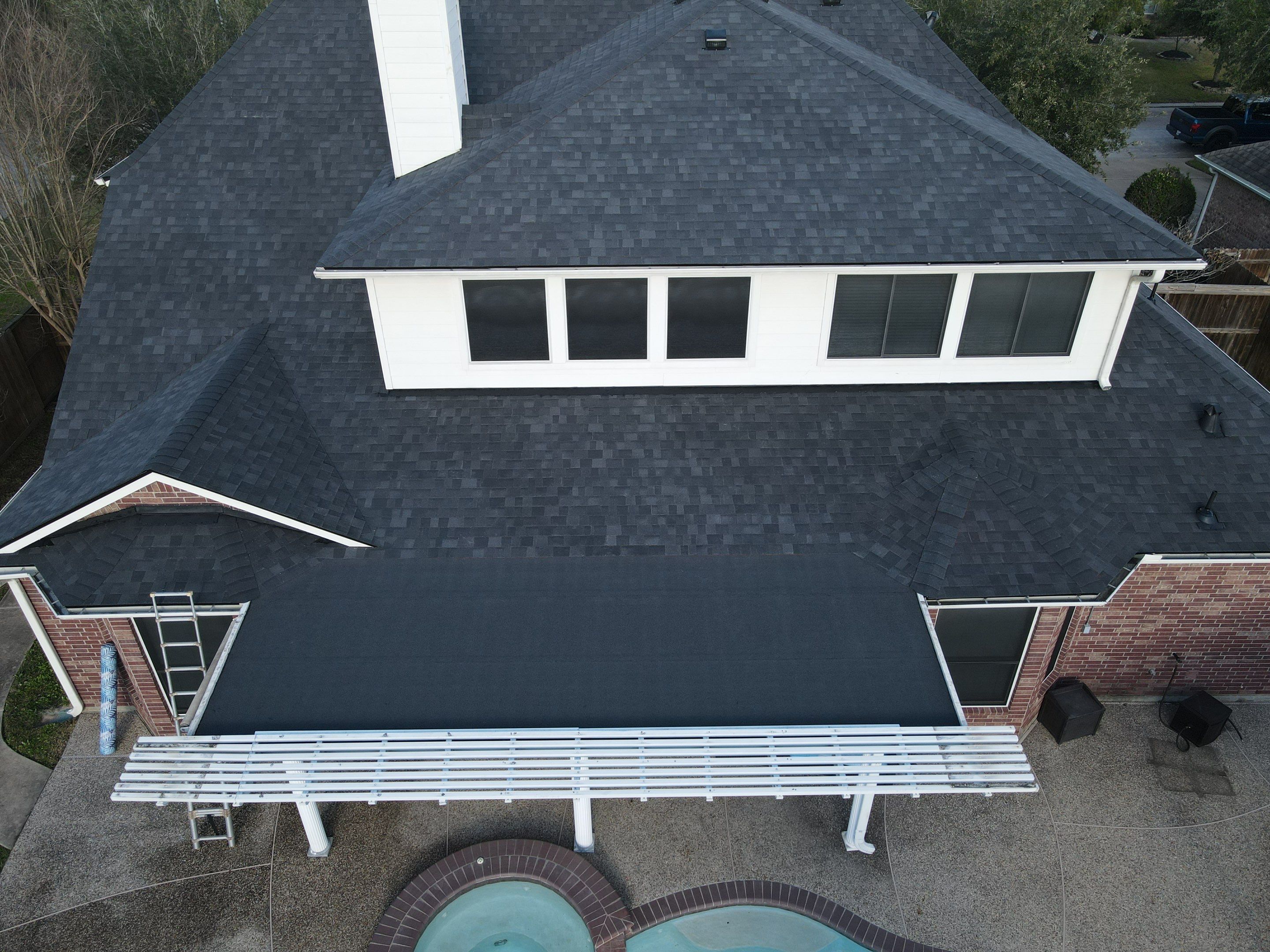 Roof Replacement using Owen's Corning - Duration Onyx Black by Roof Concepts Construction