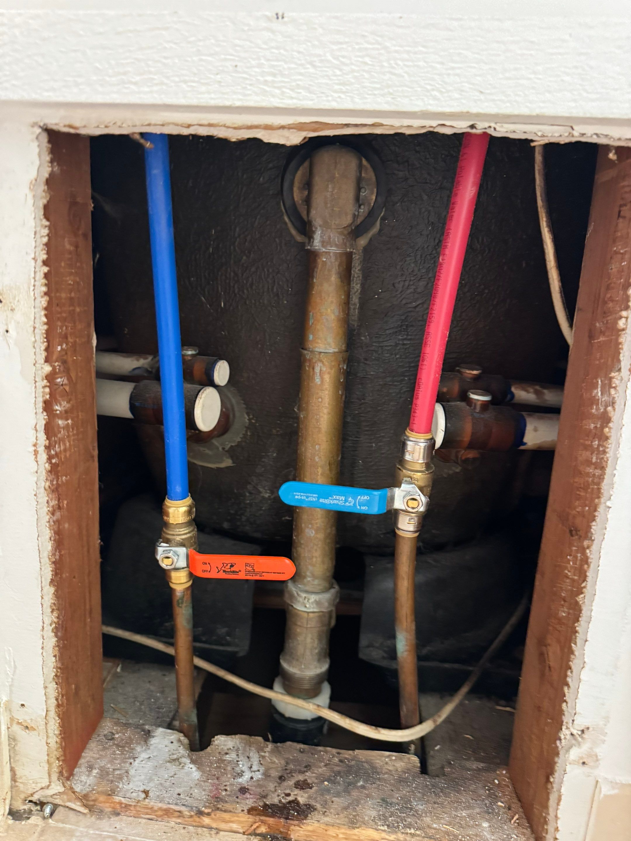 Plumbing updates, Door installation, electrical by AXR Inc