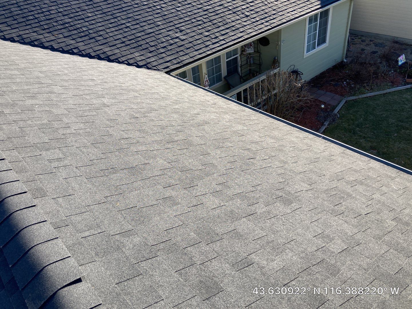 Meridian Idaho Single Level Residential Roofing Installation using Owens Corning by ID Roofing LLC