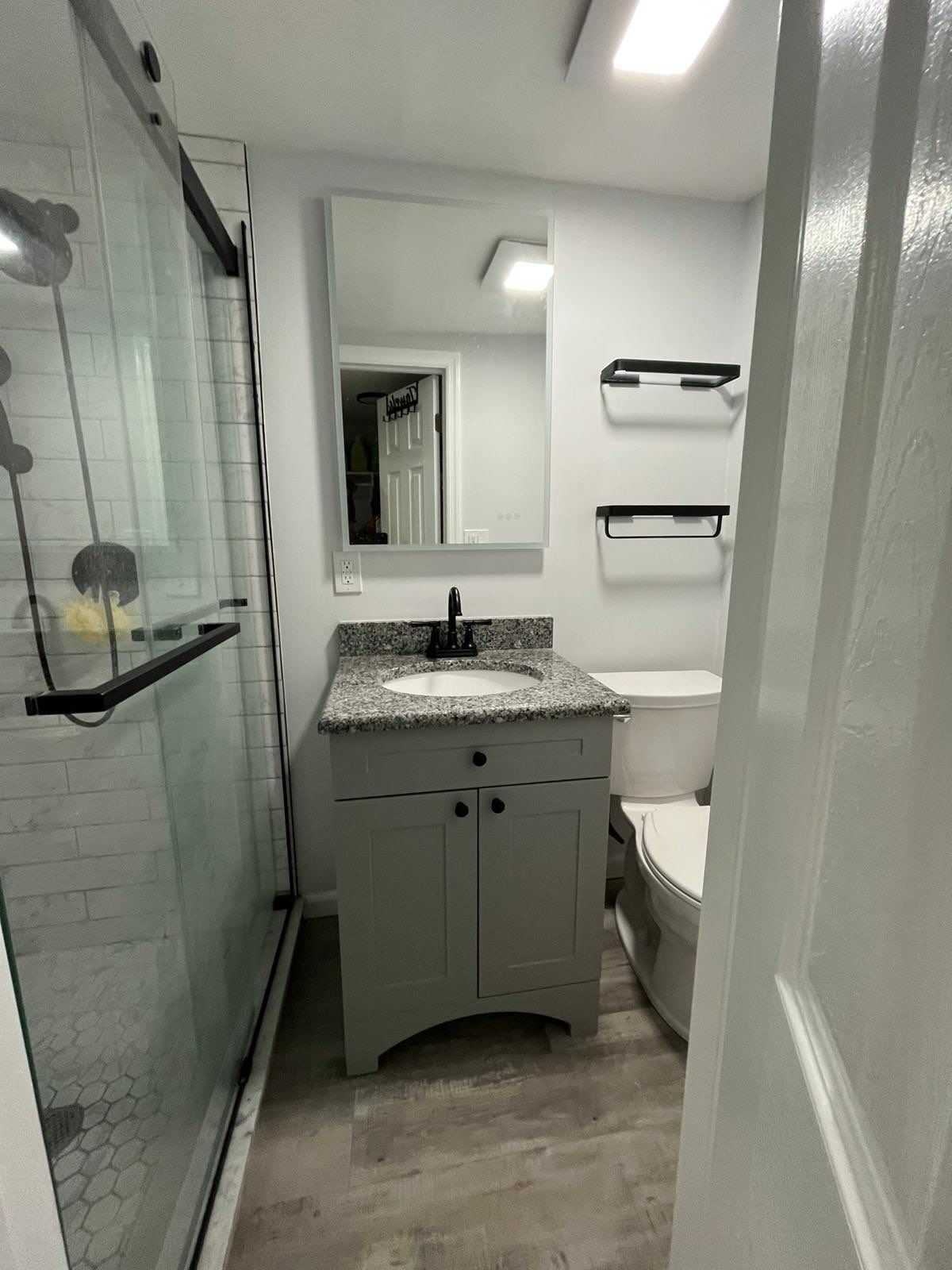 Kitchen Remodel using White Shaker by Home Concepts Construction