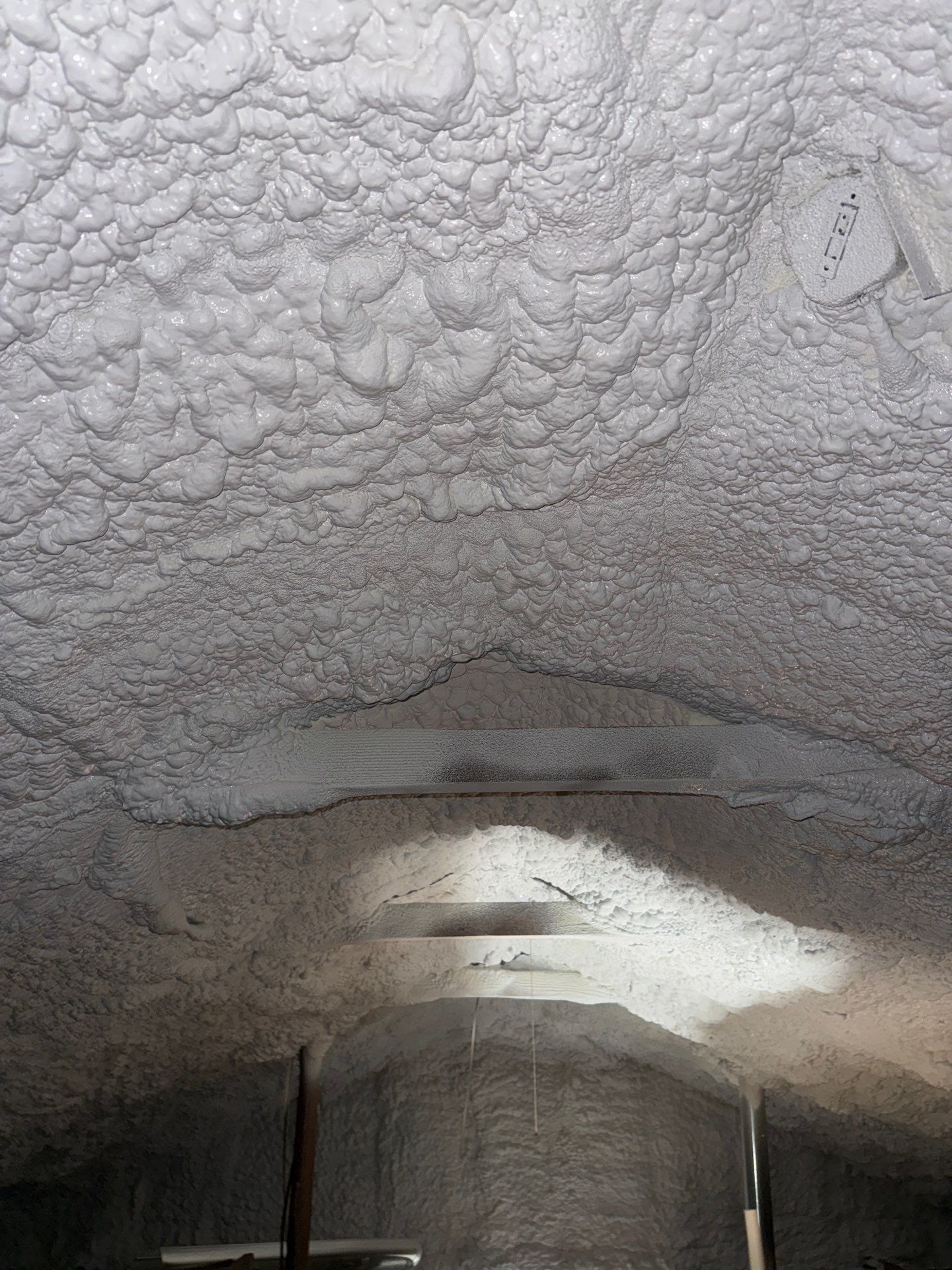 Attic Insulation using open cell spray foam by NYS Foam & Energy