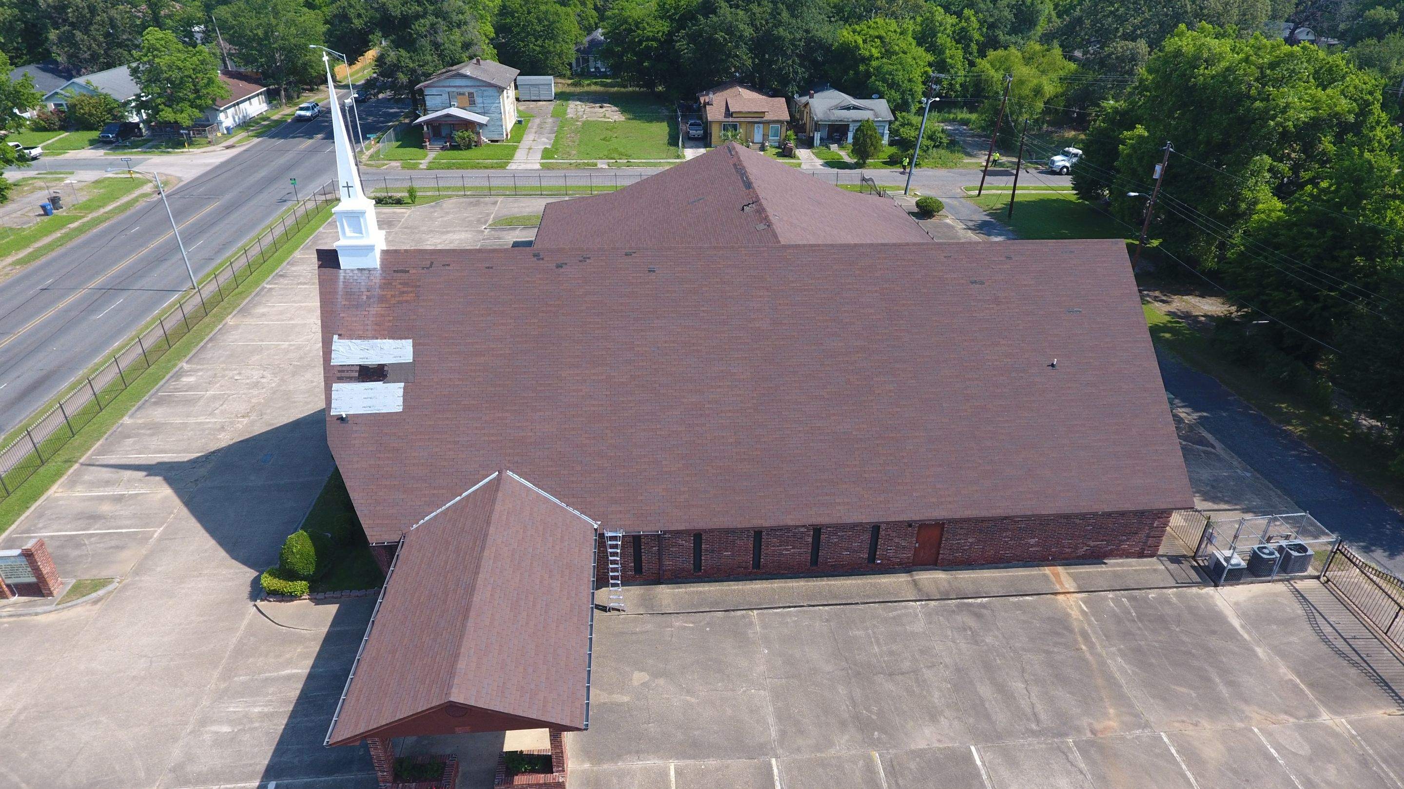 Bright Star Baptist Church by Hostetler Roofing