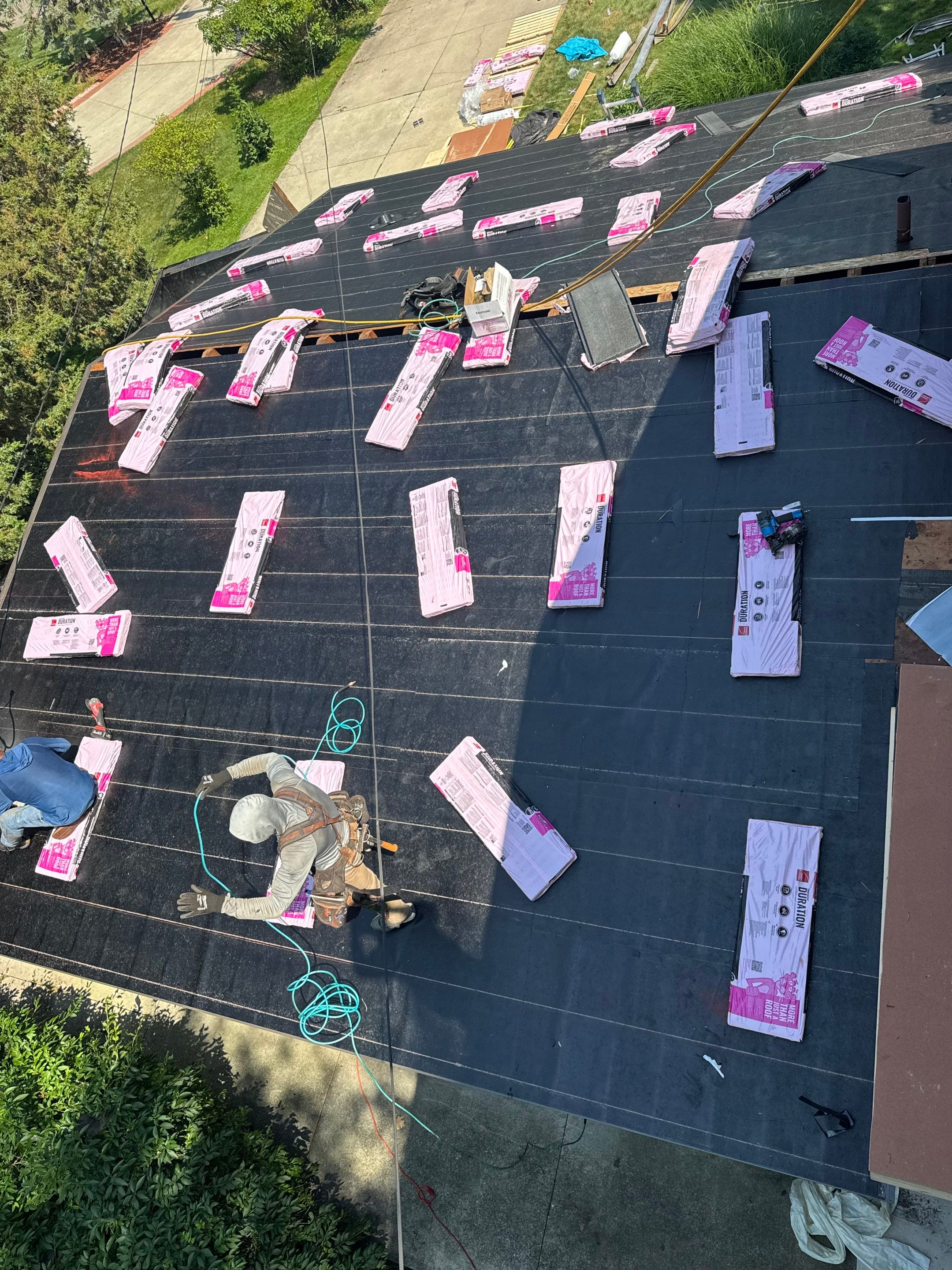 Roof Replacement using Owens Corning Driftwood by 180 Contractors