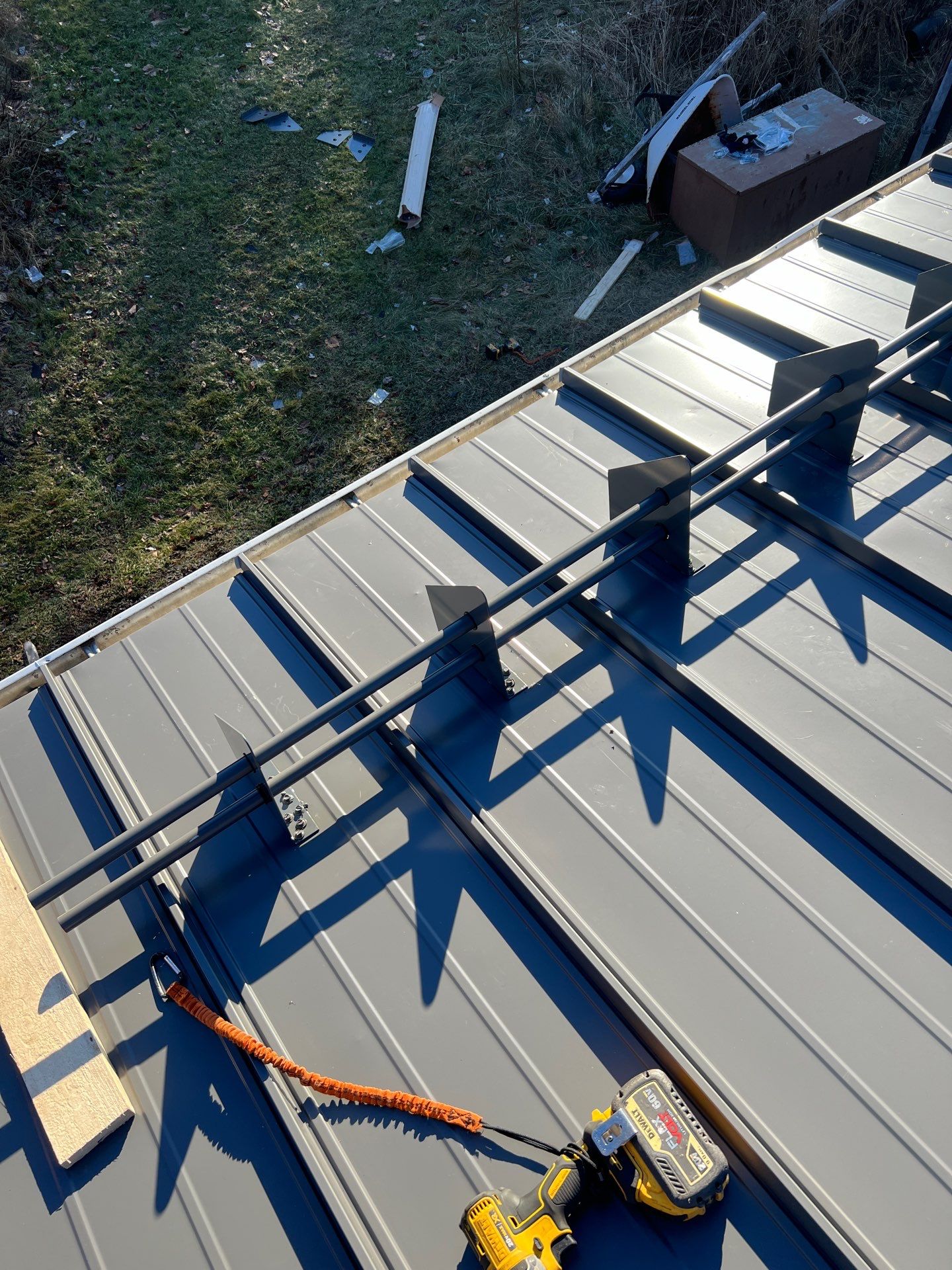 Residential Roofing Installation using Ideal Steel Standing Seam  by Artisan Roofing & Home Improvements Inc.