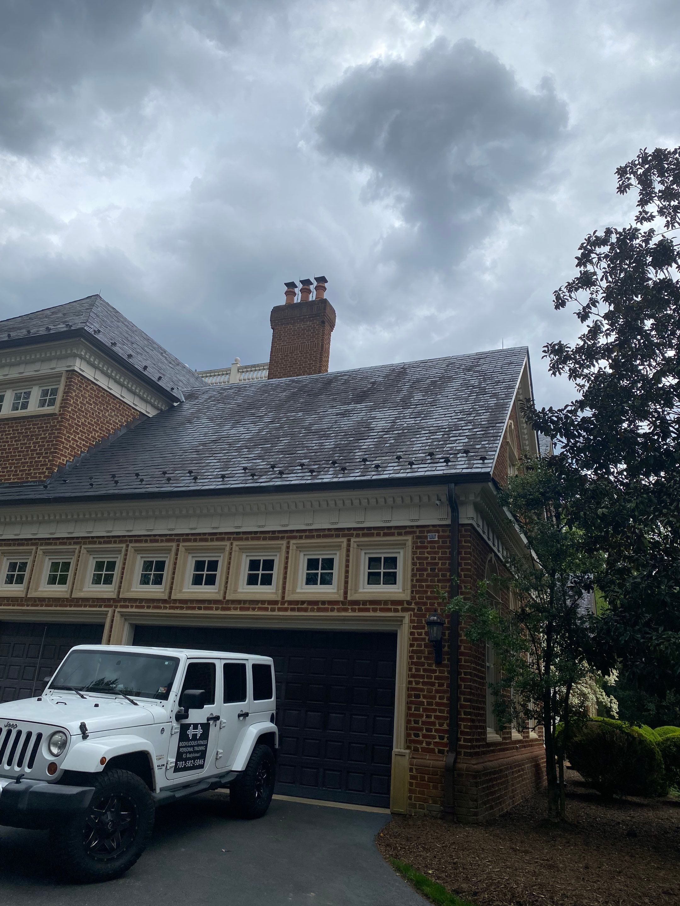 Lorton: EPDM Flat Roof with Partial Slate Replacement by RM Banning, Inc.