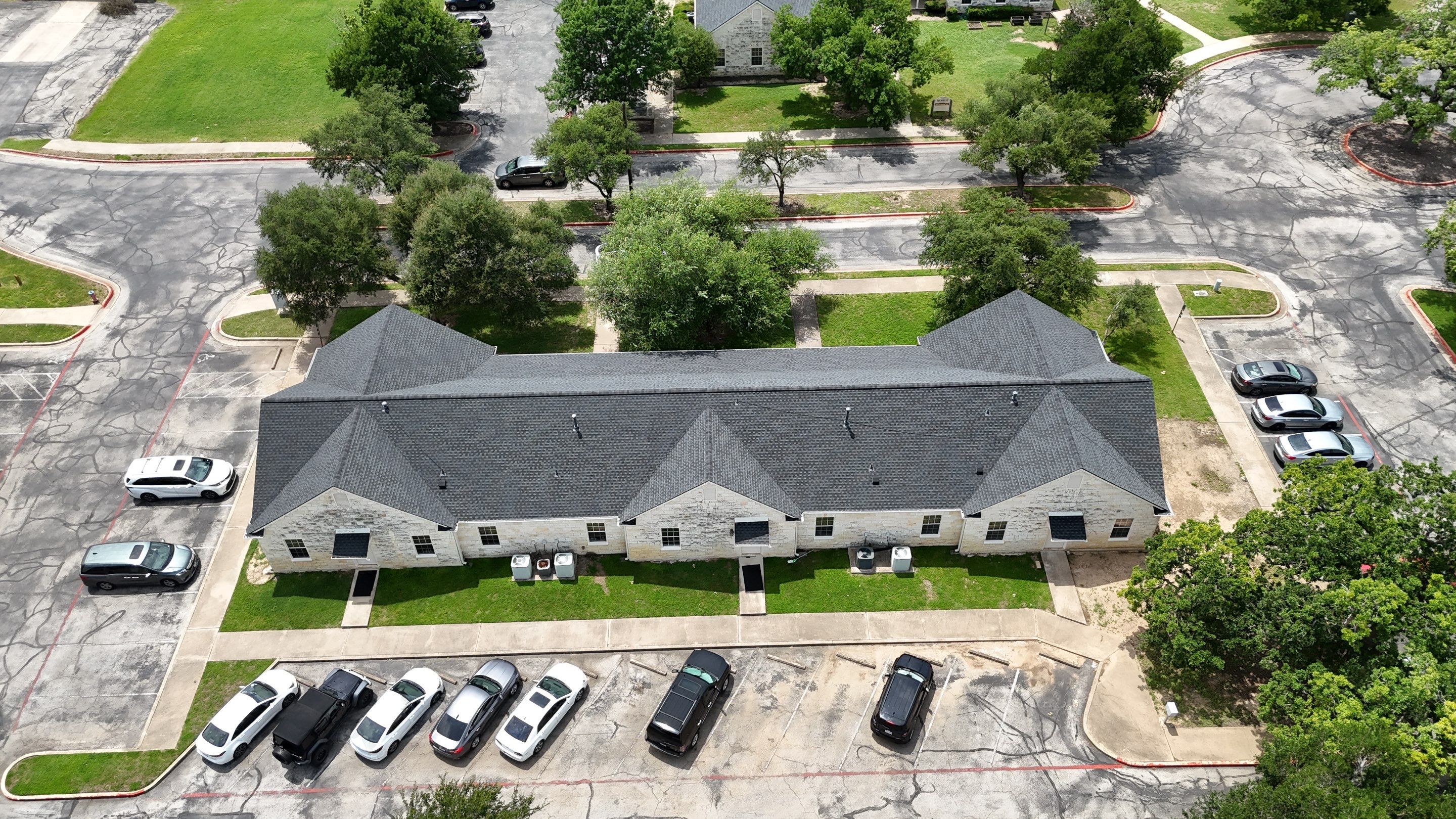 Commercial Roofing Installation using 24 GA Double-Lock - Galvalume by Action Exteriors Austin