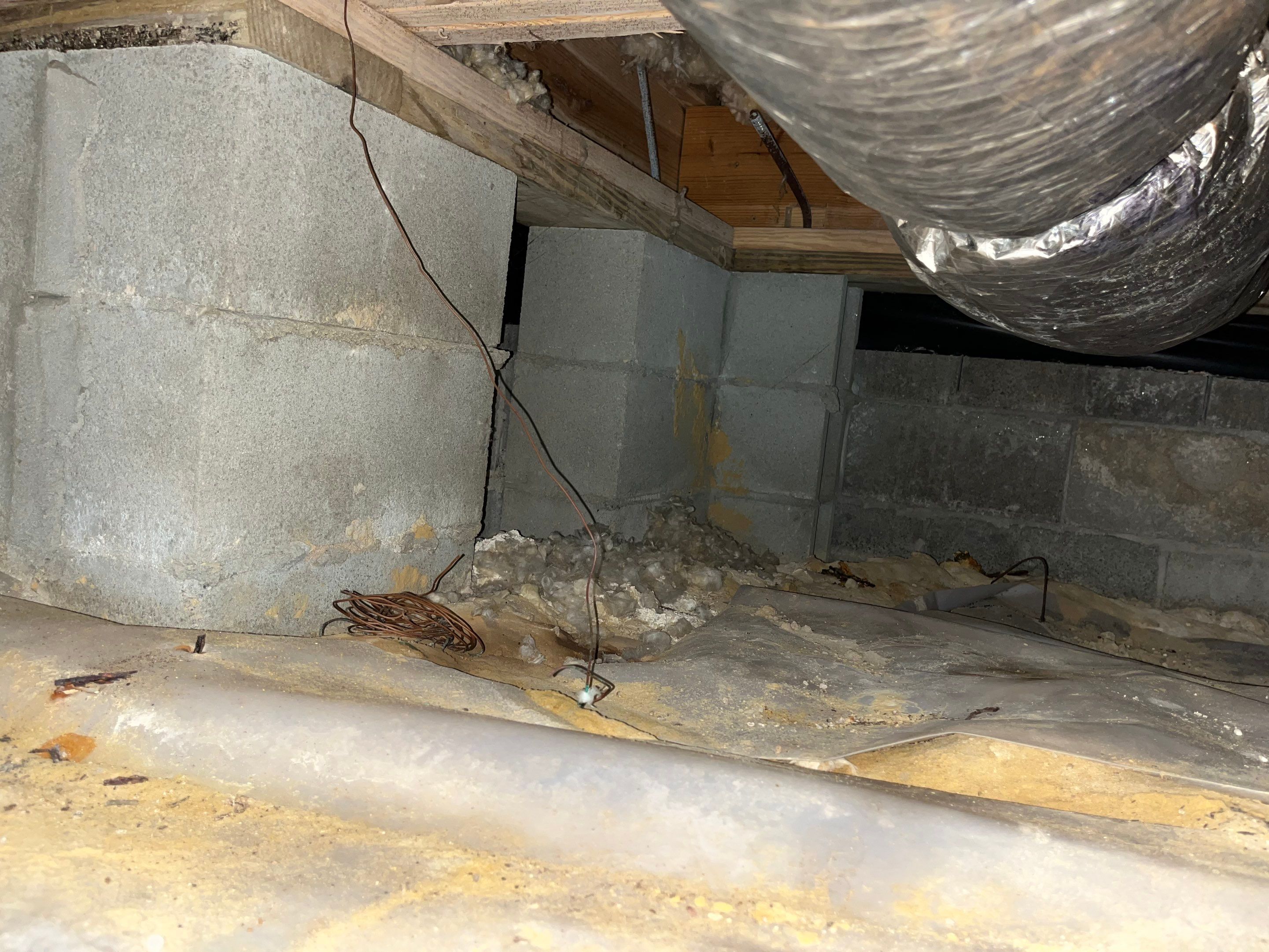 Impact Choice Encapsulation with French Drain, Mold Removal, and Crawlspace Door by Impact Crawlspace