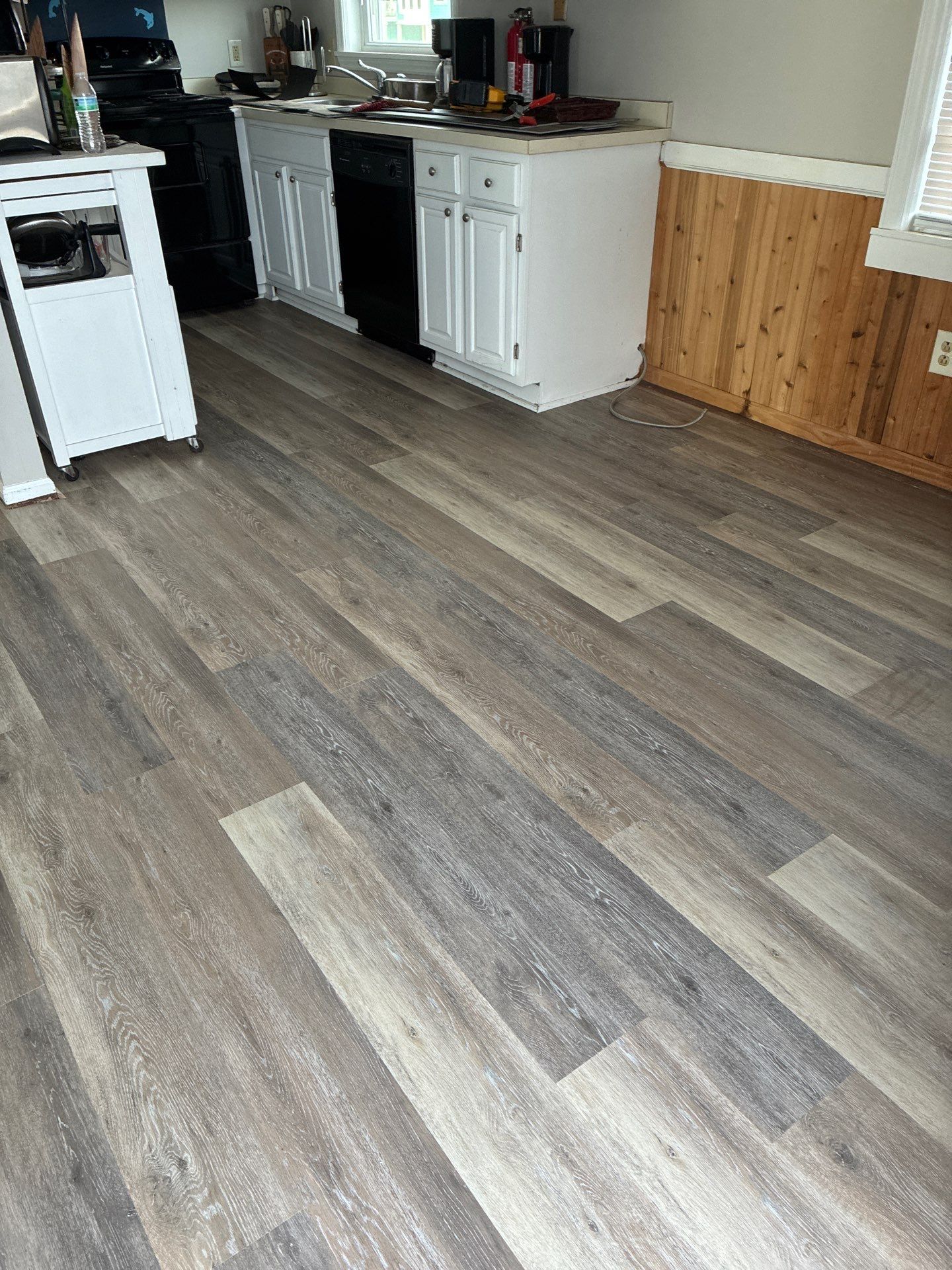 Caving Floors - LVP Structural Floor Repair in Oak Island, NC by Licensed General Contractor by RGR Construction and Roofing, LLC