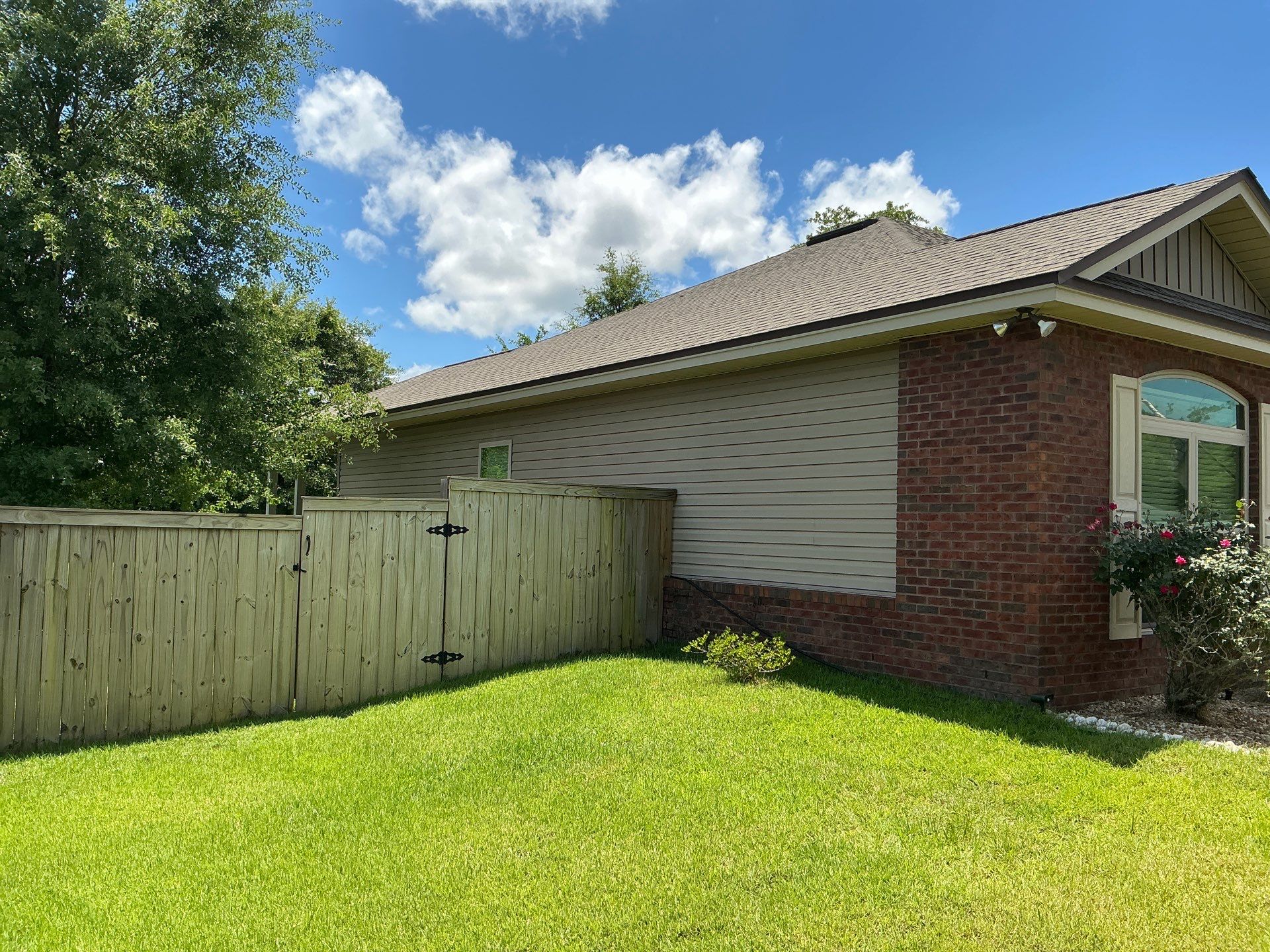 Premium K-Style Seamless Gutters in Panama City FL by Gutter Professors
