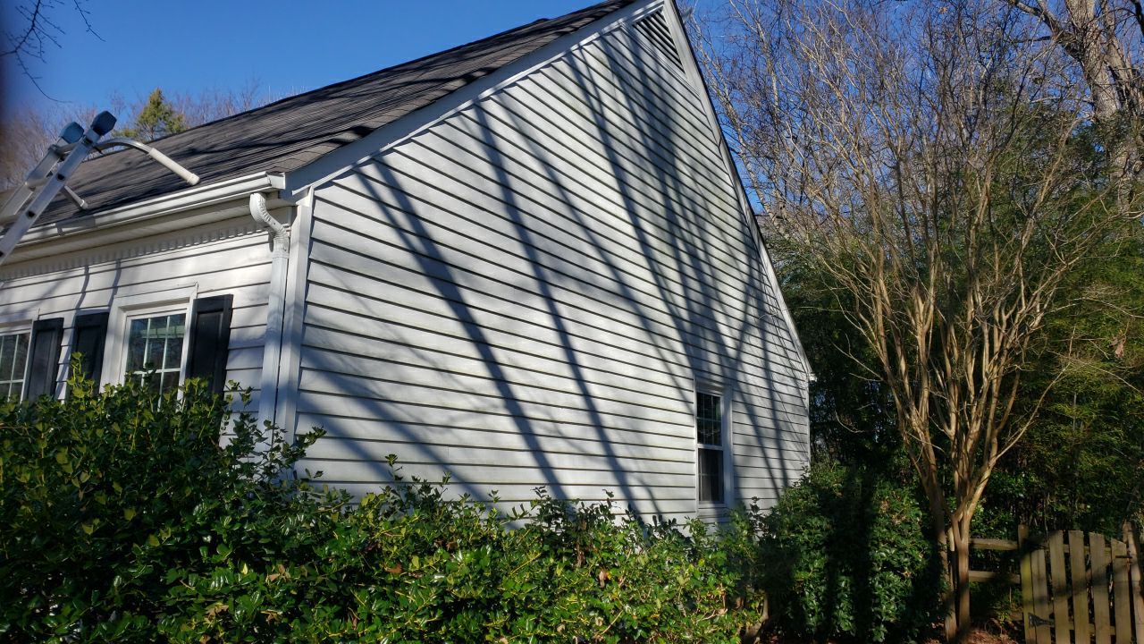 Gutter Cleaning and House wash by G&H Home Tech Pros LLC