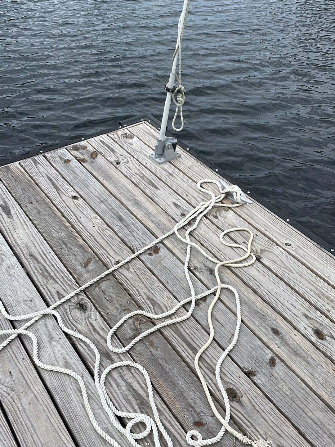Dock using Wood Sealant by DuraSeal