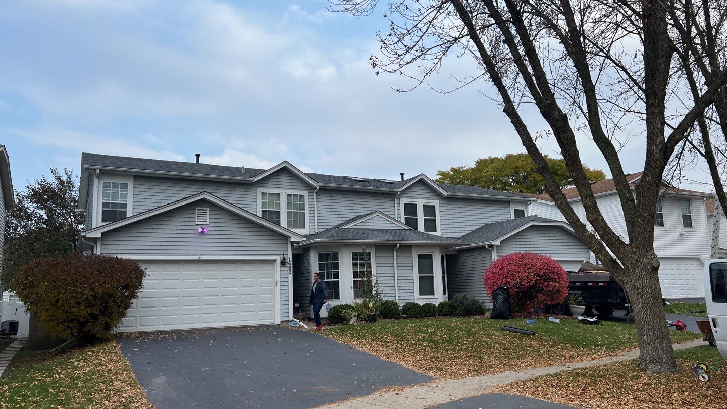 Multi-family unit roof replacement. using GAF Timberline HDZ by Pro Home Services Inc