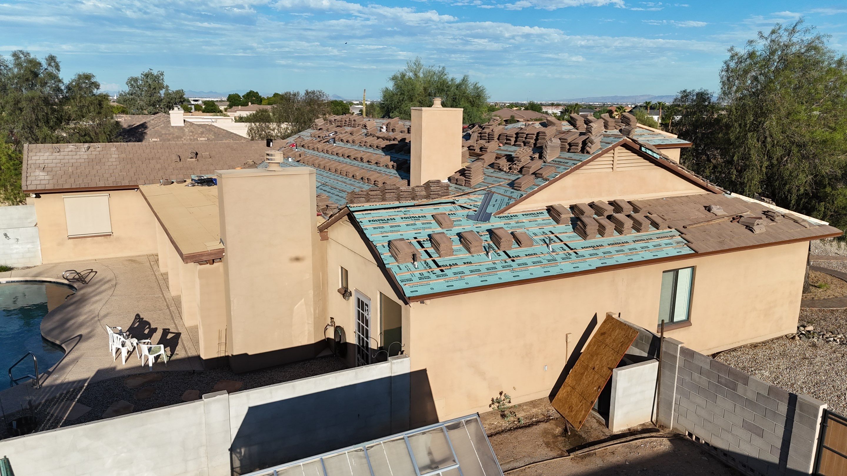 Project in Buckeye, AZ by Saint Roofing