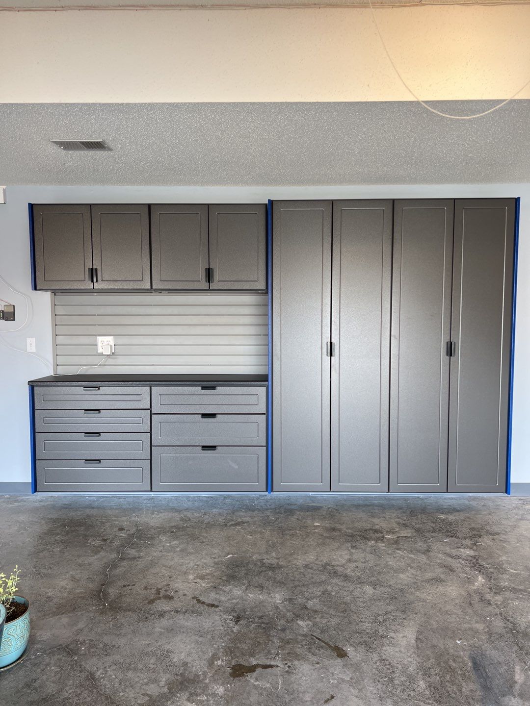 Kenny W. adds storage to his garage! by Banner Garage