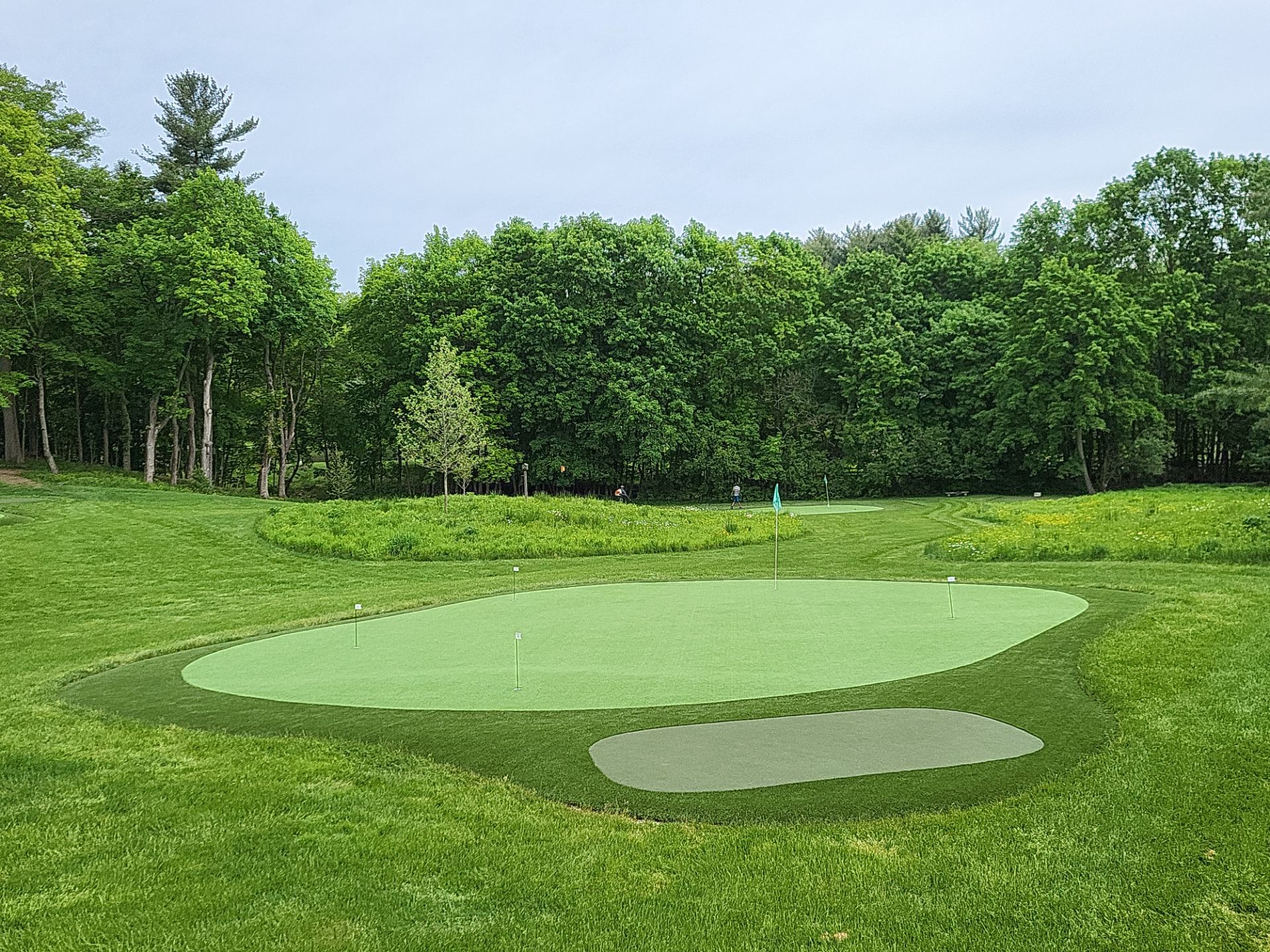 Backyard Par 3 course in Chagrin Falls, OH by Southwest Greens Midwest