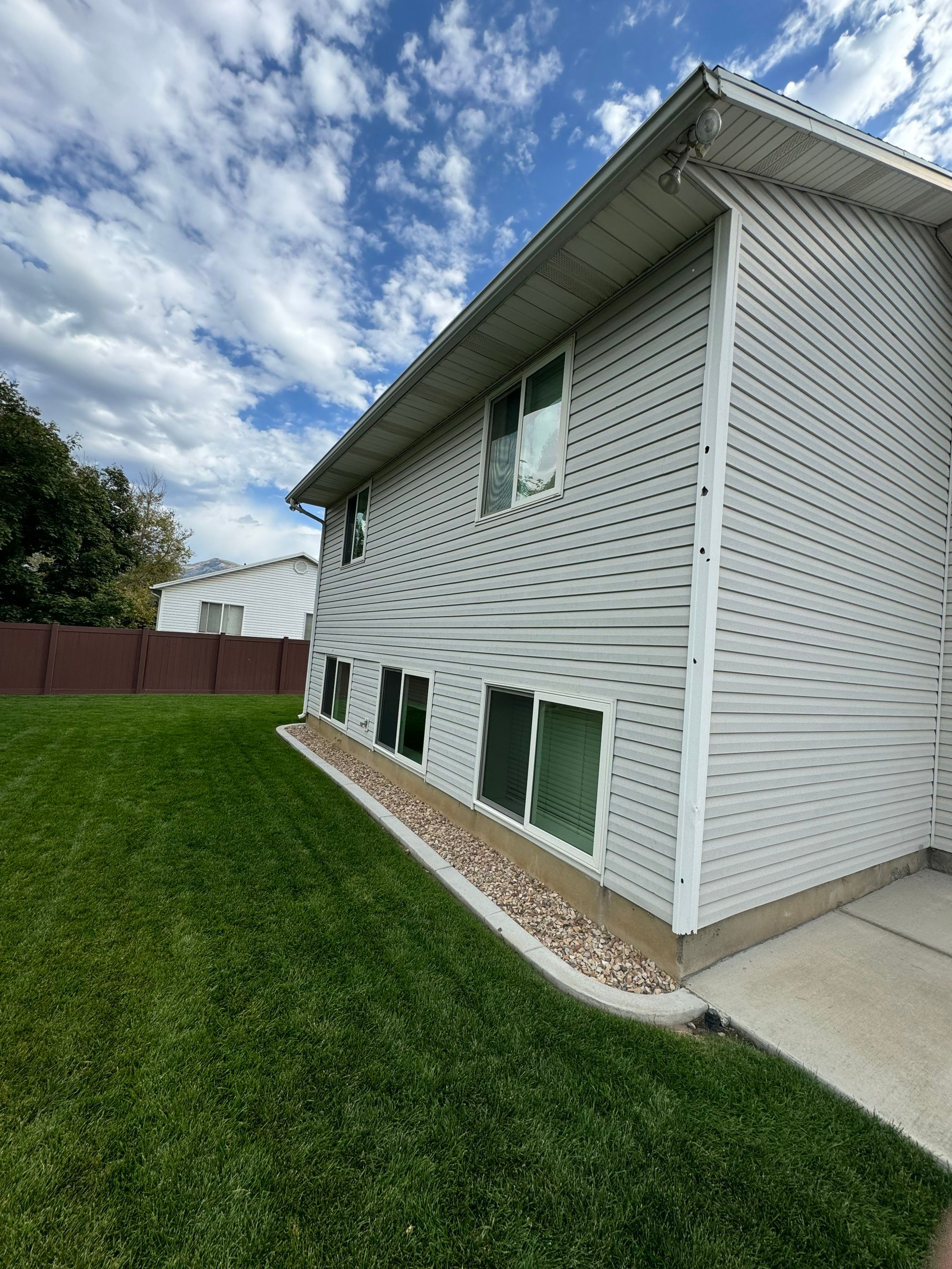 Orem | Complete Vinyl Siding Upgrade & Gutters | Pebblestone Clay by Ideal Siding Utah