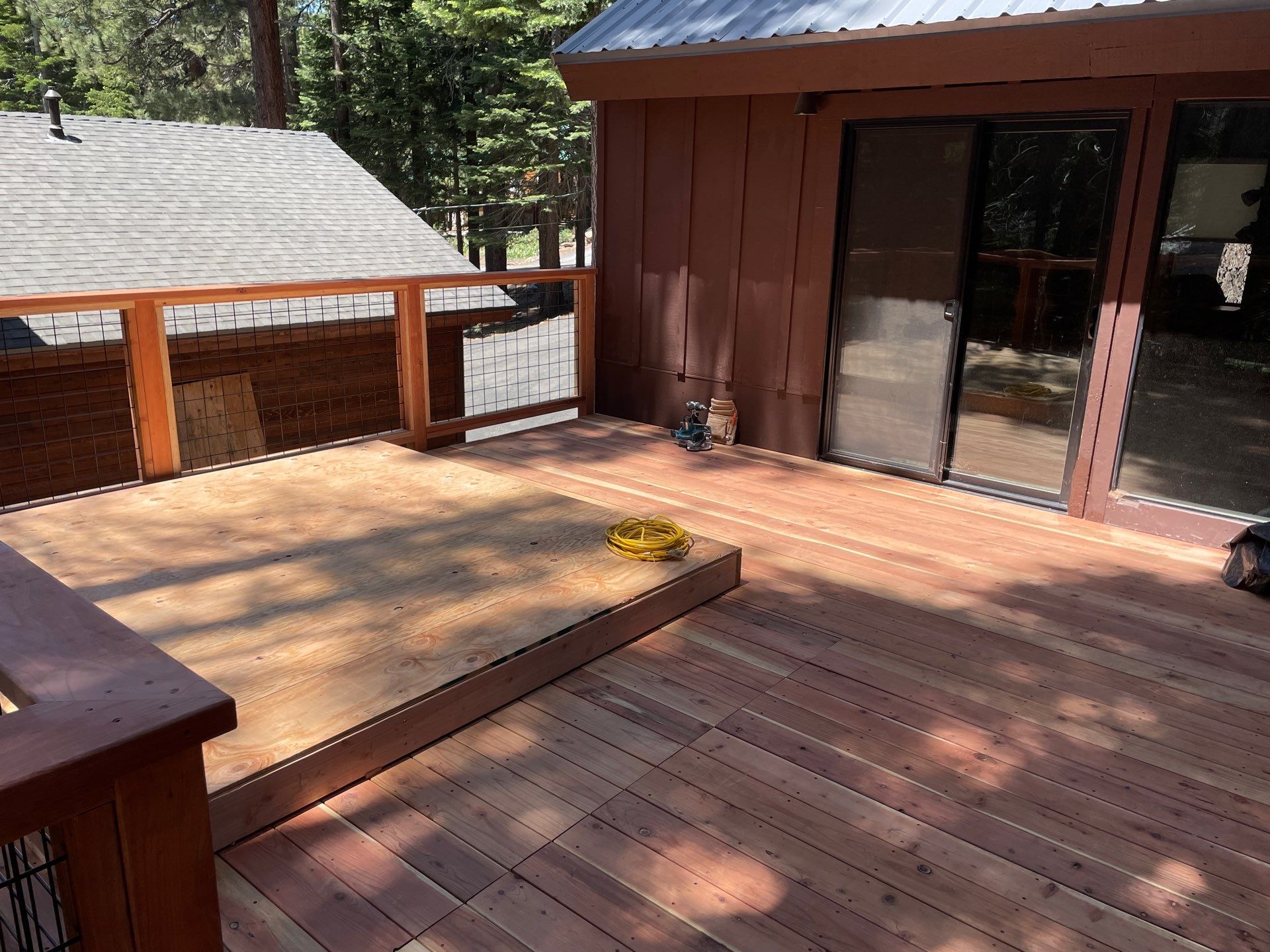Deck Build W/ Recessed Hot Tub by The Tahoe Tradesman
