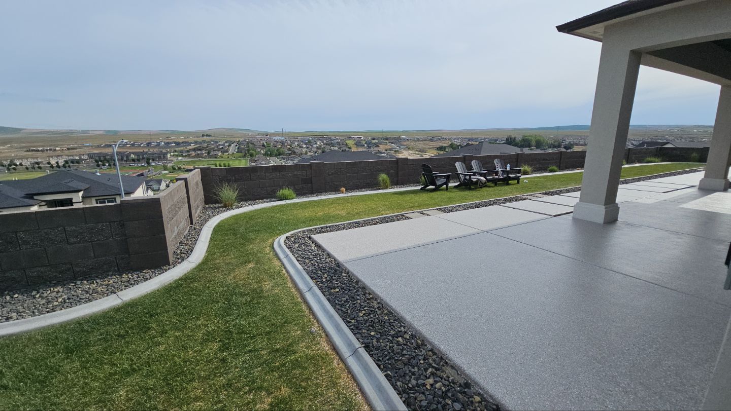 Garage Transformation using Claystone Hybrid by Croc Coatings, LLC