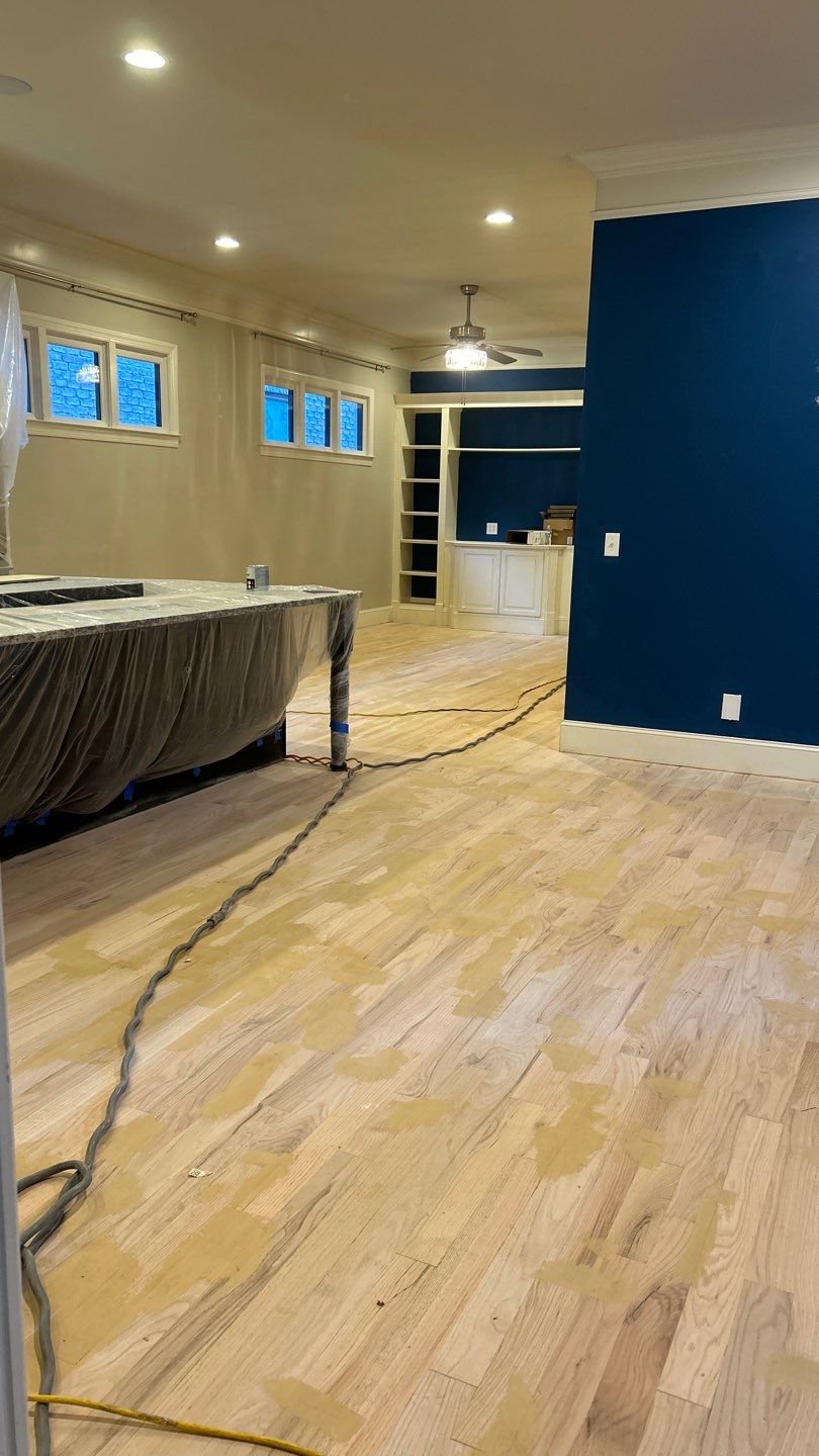 LVP Installation & Hardwood Refinish by Footprints Floors of Nashville