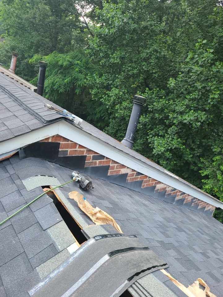 Reston: CertainTeed Landmark Pro Architectural Shingles in Max Def Moire Black by RM Banning, Inc.