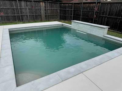 Modern Geometric Pool