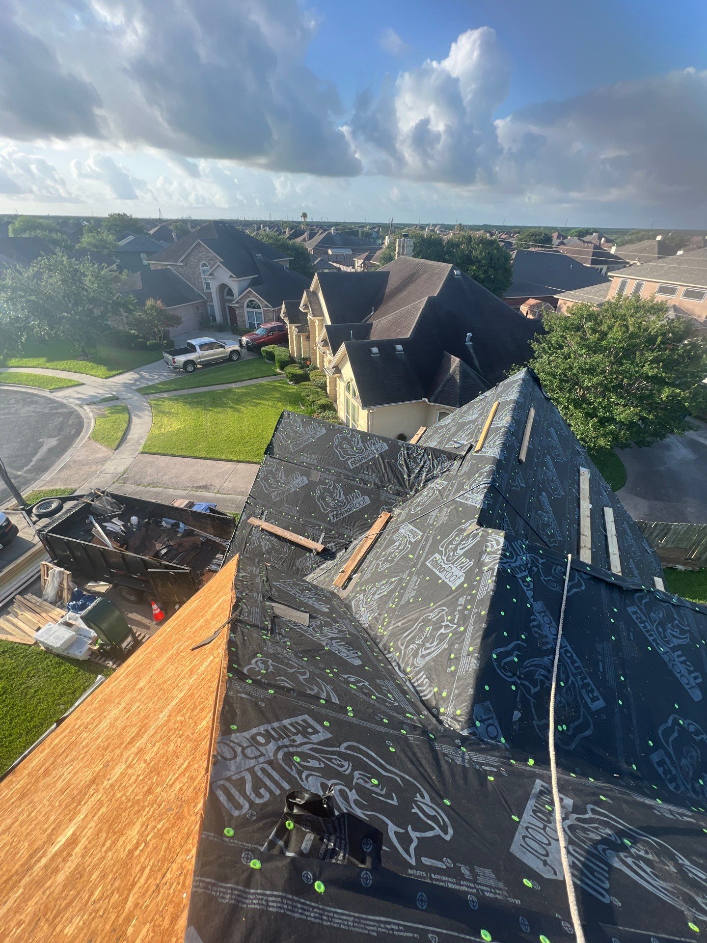 Steep and High...Let's get It! by Bayfront Roofing and Construction