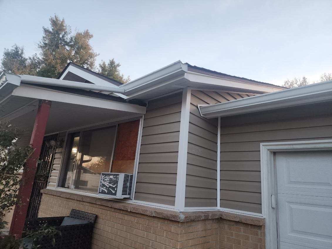 Vinyl siding installation  by United Windows and Siding LLC