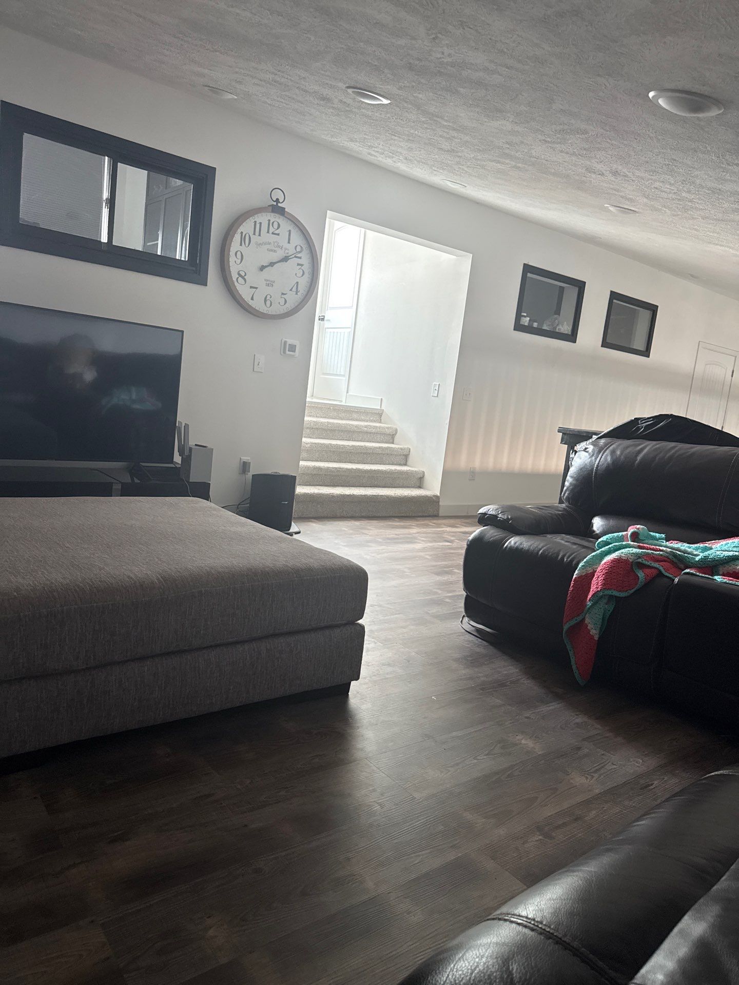 Living Room Interior Remodel with Wood-Look Plank Flooring in Scottsbluff by CompanyCam Sales Demo