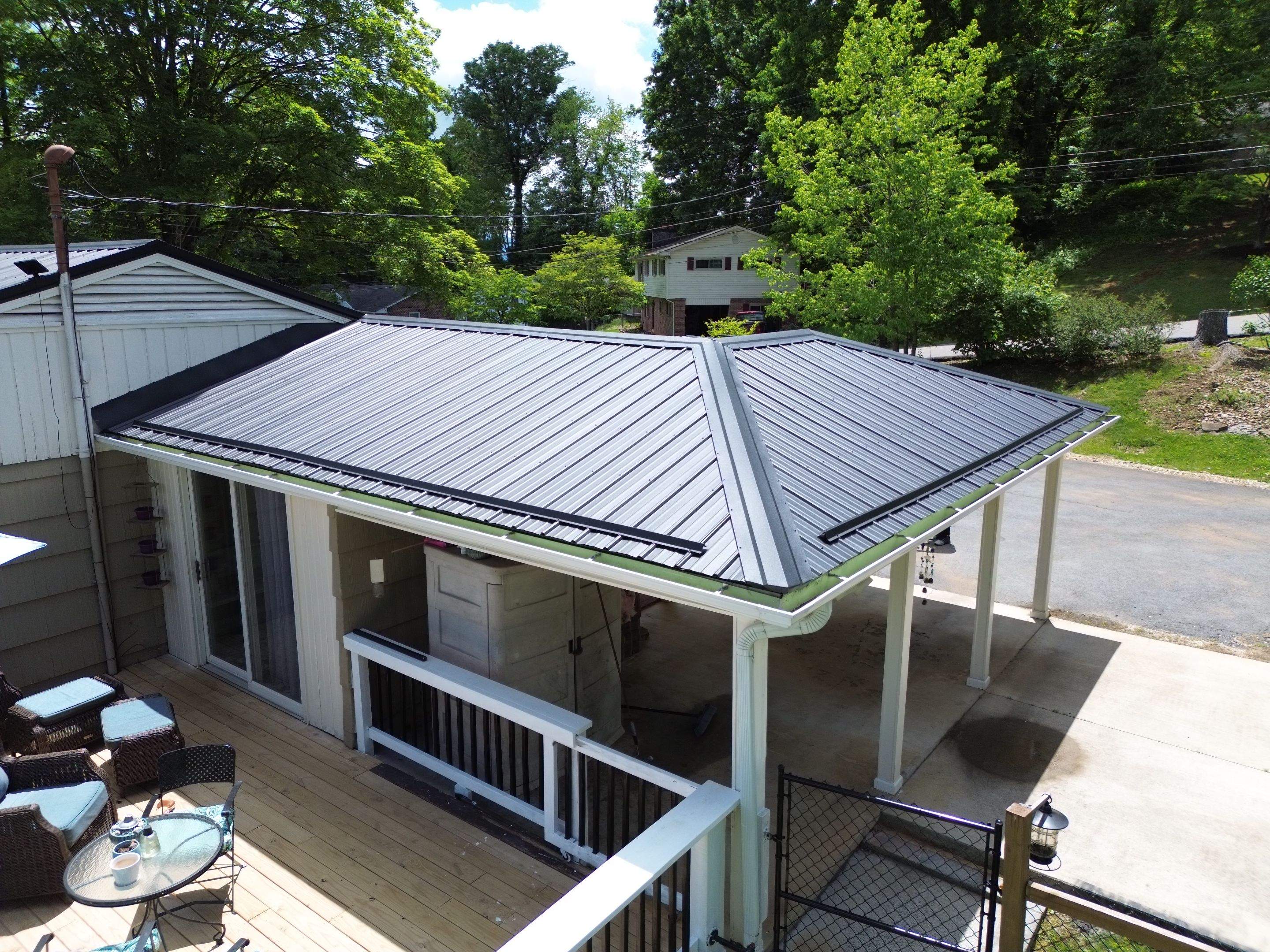 Black Frost AG Panel by Omnia Roofing
