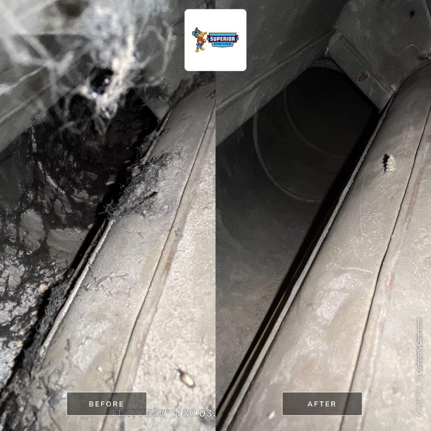 Air Duct Cleaning With a Vacuum Truck in Grove City, PA by Superior Air Duct Cleaning
