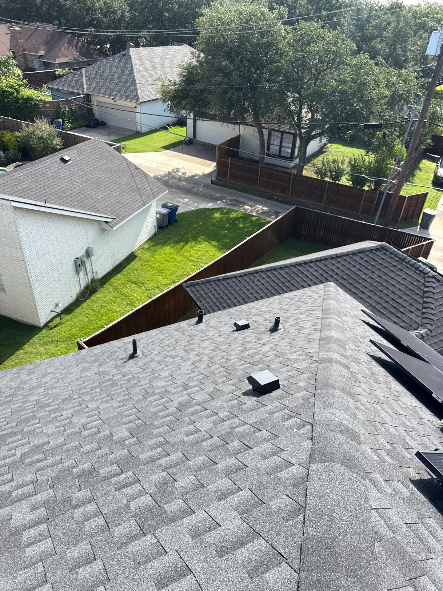 Project in Dallas by Zeus Exteriors