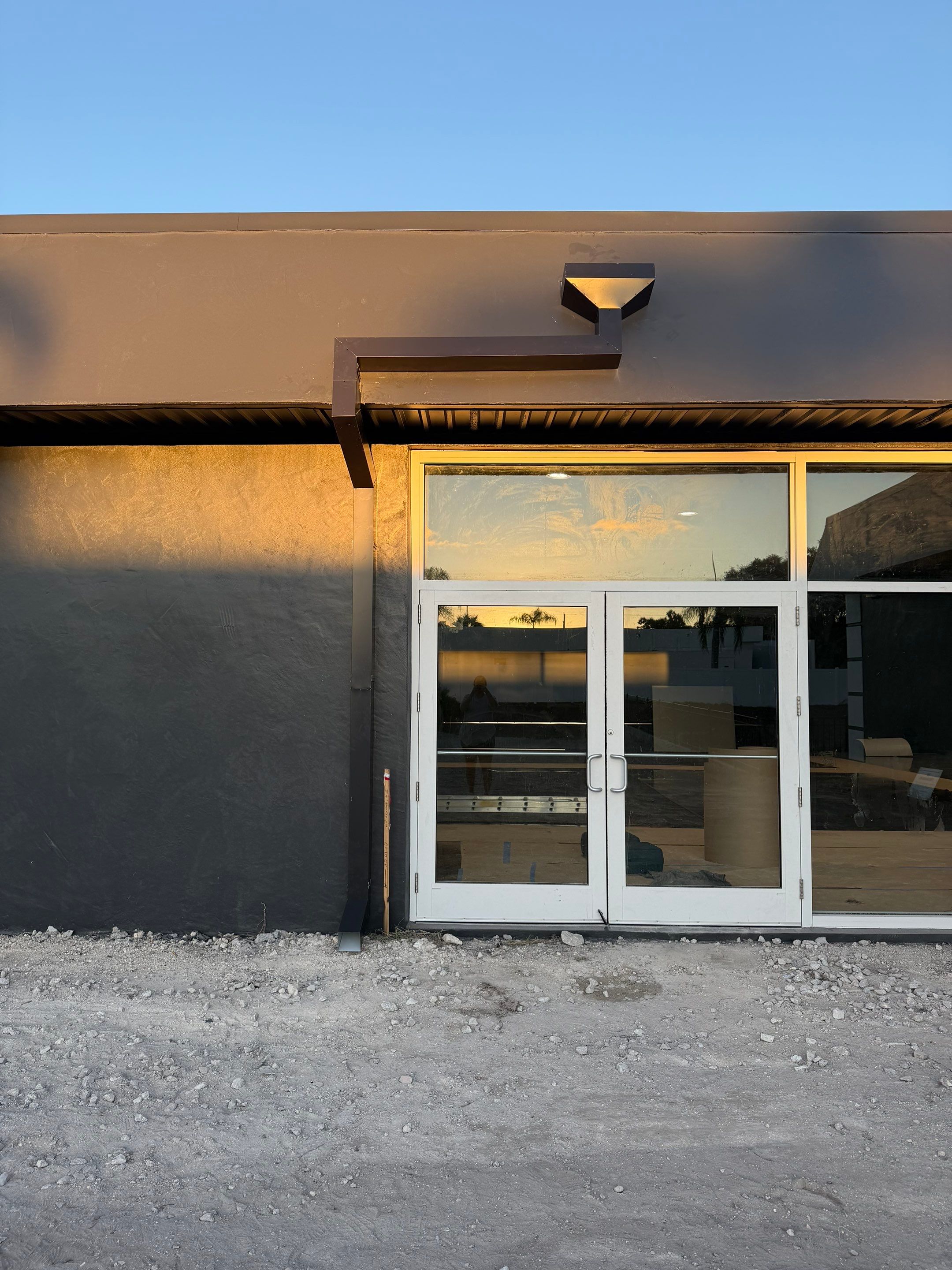 Commercial Gutter Installation Project in Clearwater FL by Gutter Professor by Gutter Professors