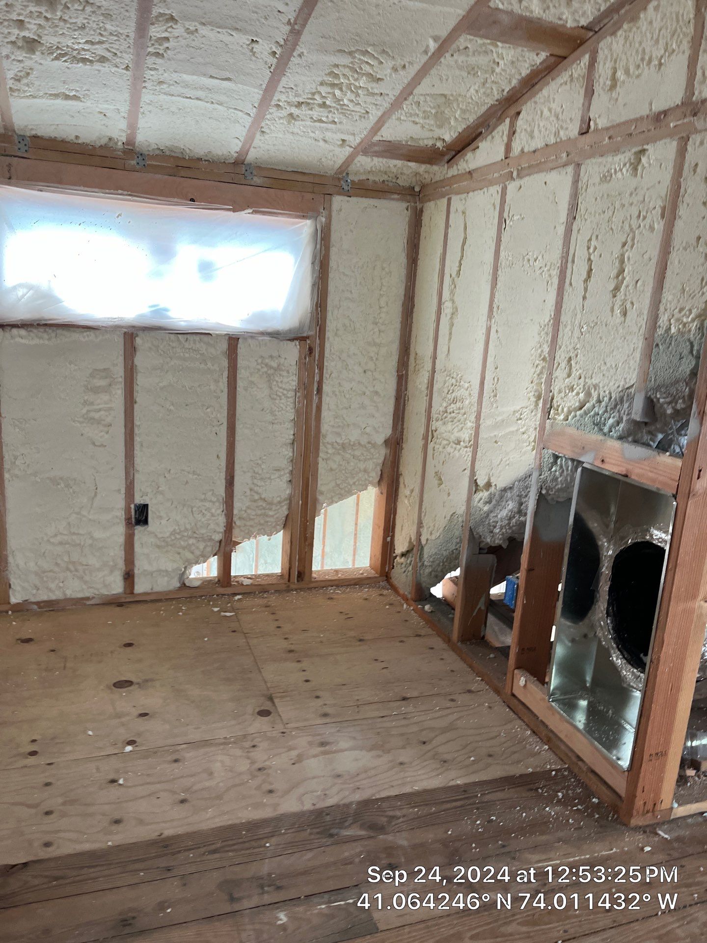 New Home Construction using Closed Cell Spray Foam by NYS Foam & Energy