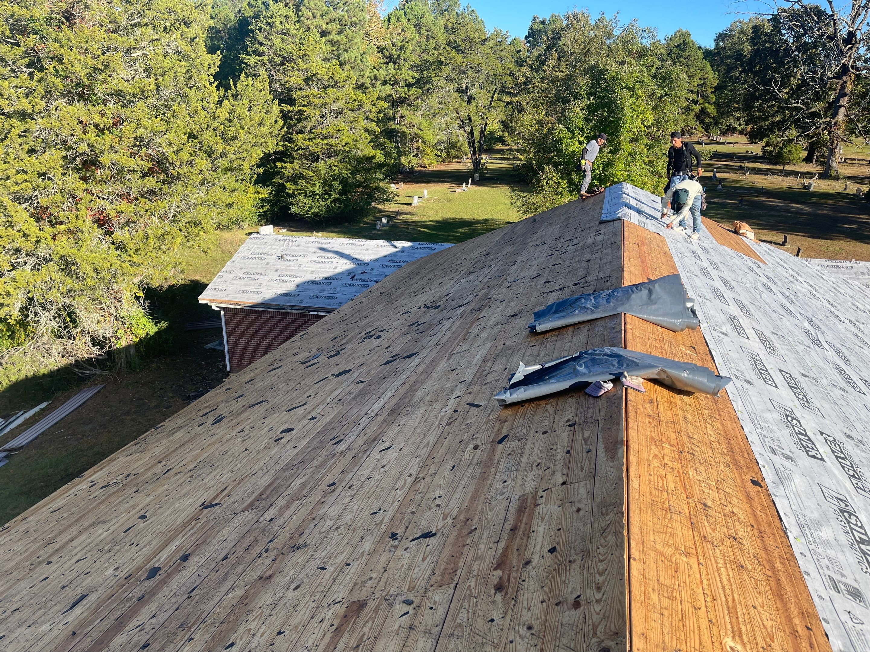 Residential Metal Roof Replacement using Reed's Metals: 26 GA. Colored Residential Metal Panels (Barn Red) by Hostetler Roofing