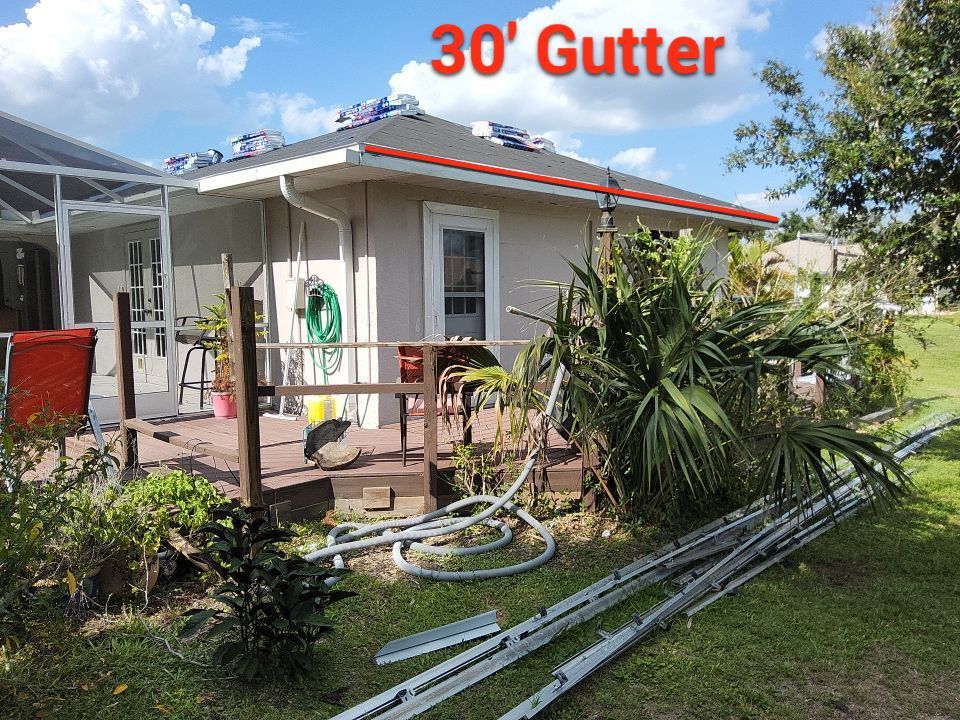 Seamless Gutter Replacement in Punta Gorda FL by Gutter Professors