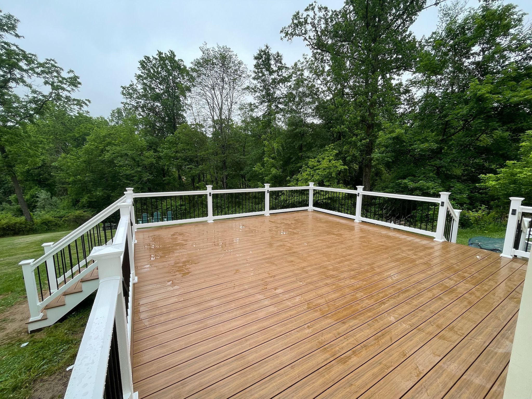 Project in Clinton Township by deck guardian