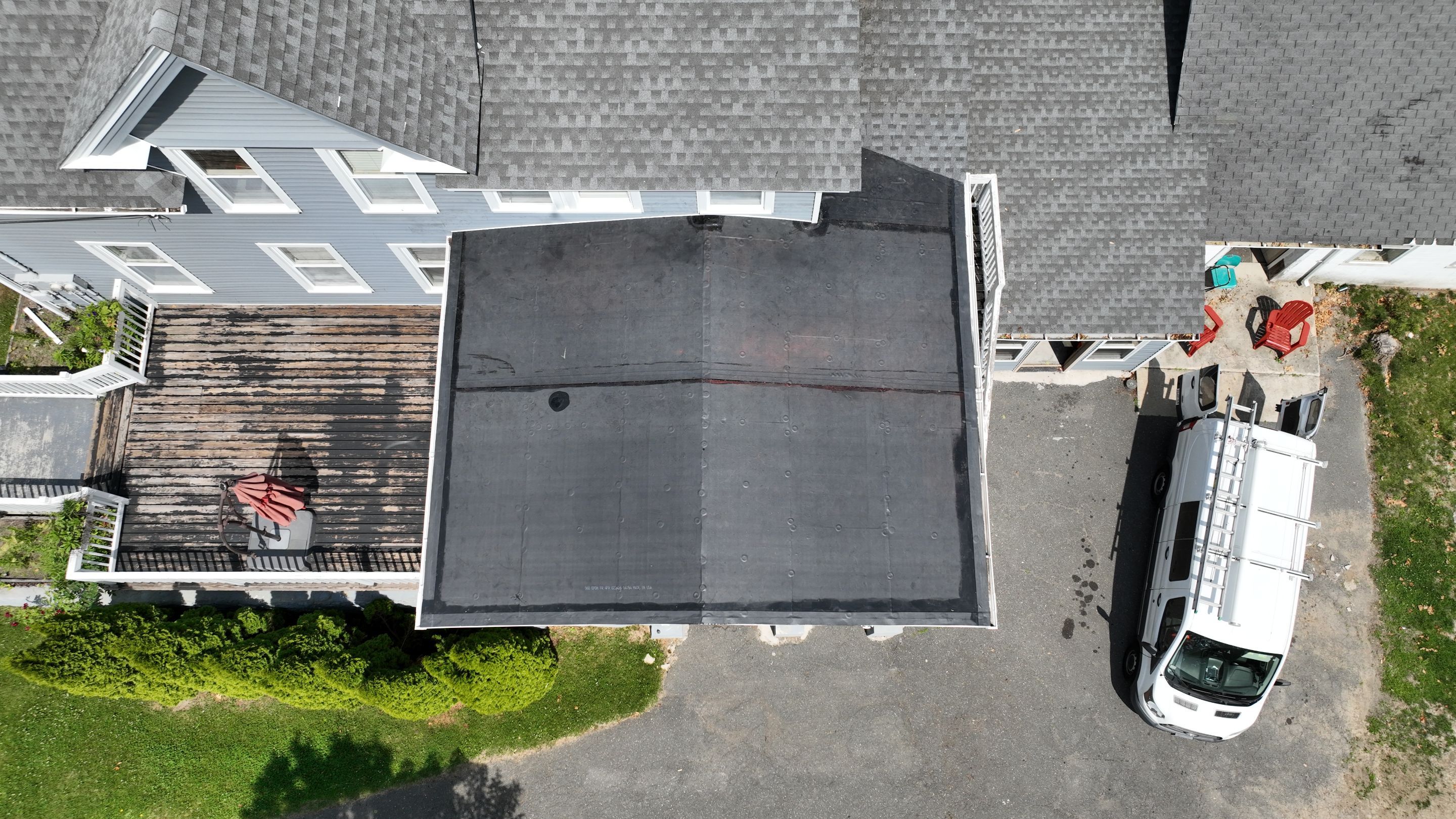 From Shingles to EPDM — Methuen Flat Roof Conversion by JOHNNYS PRO