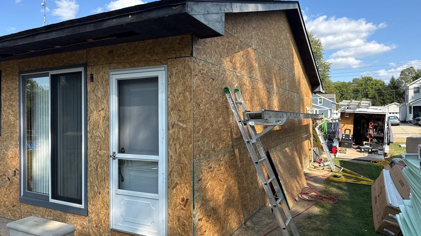 Siding Replacement using Alside Charter Oak D4.5" Cape Cod Grey by 180 Contractors