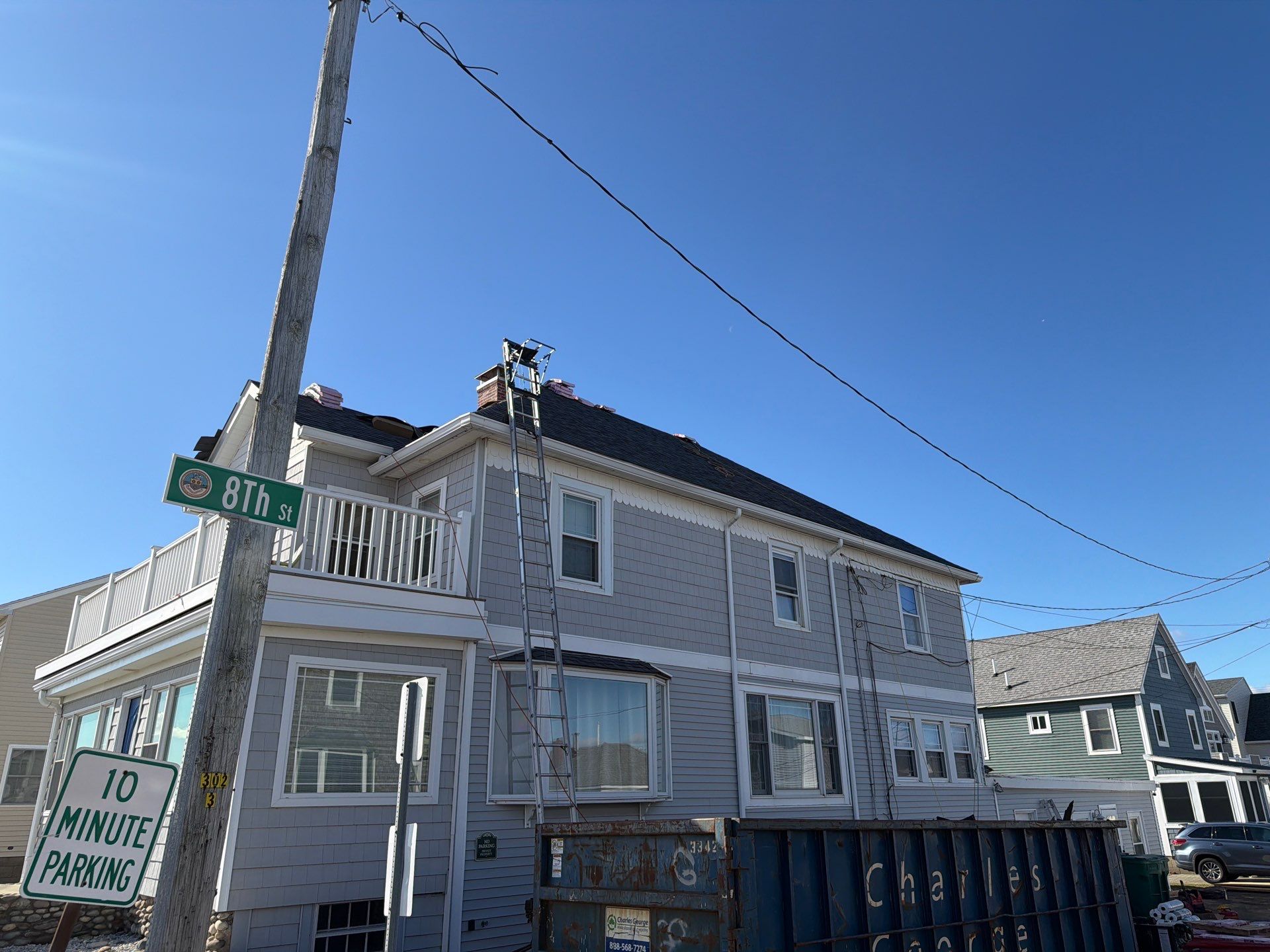 Hampton NH Roof Install by Tall pine roofing