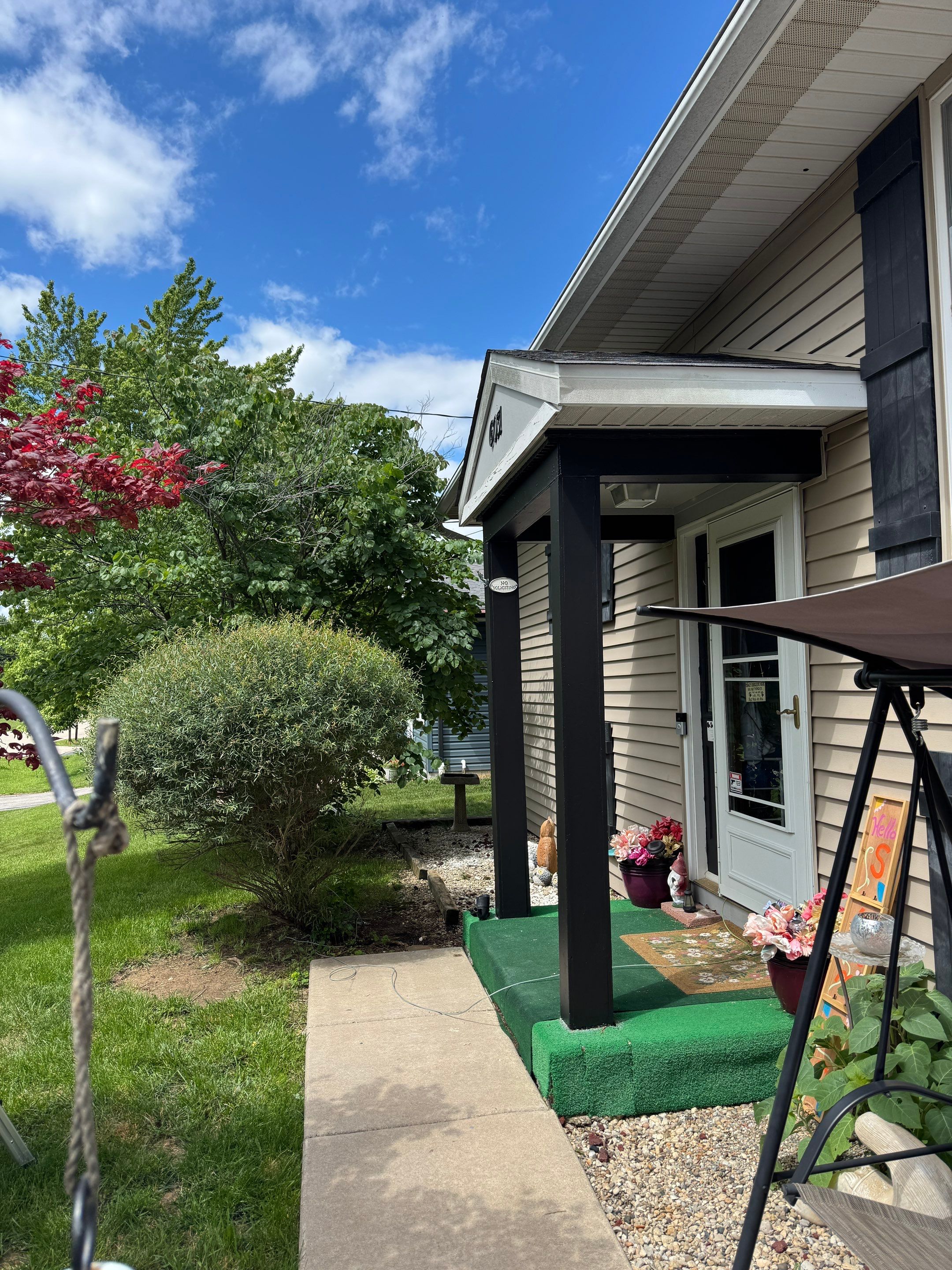 Exterior Vinyl Siding and Soffit Repairs in Salem Lakes by OCS Contracting Services