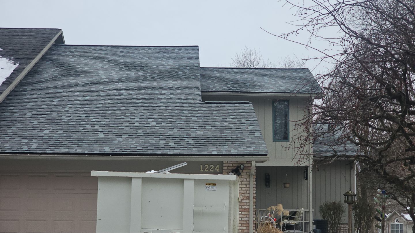 Atlas Pinnacle, Color, Coastal Granite, Drip Edge, Color, Black by Eagle Eye Roofing