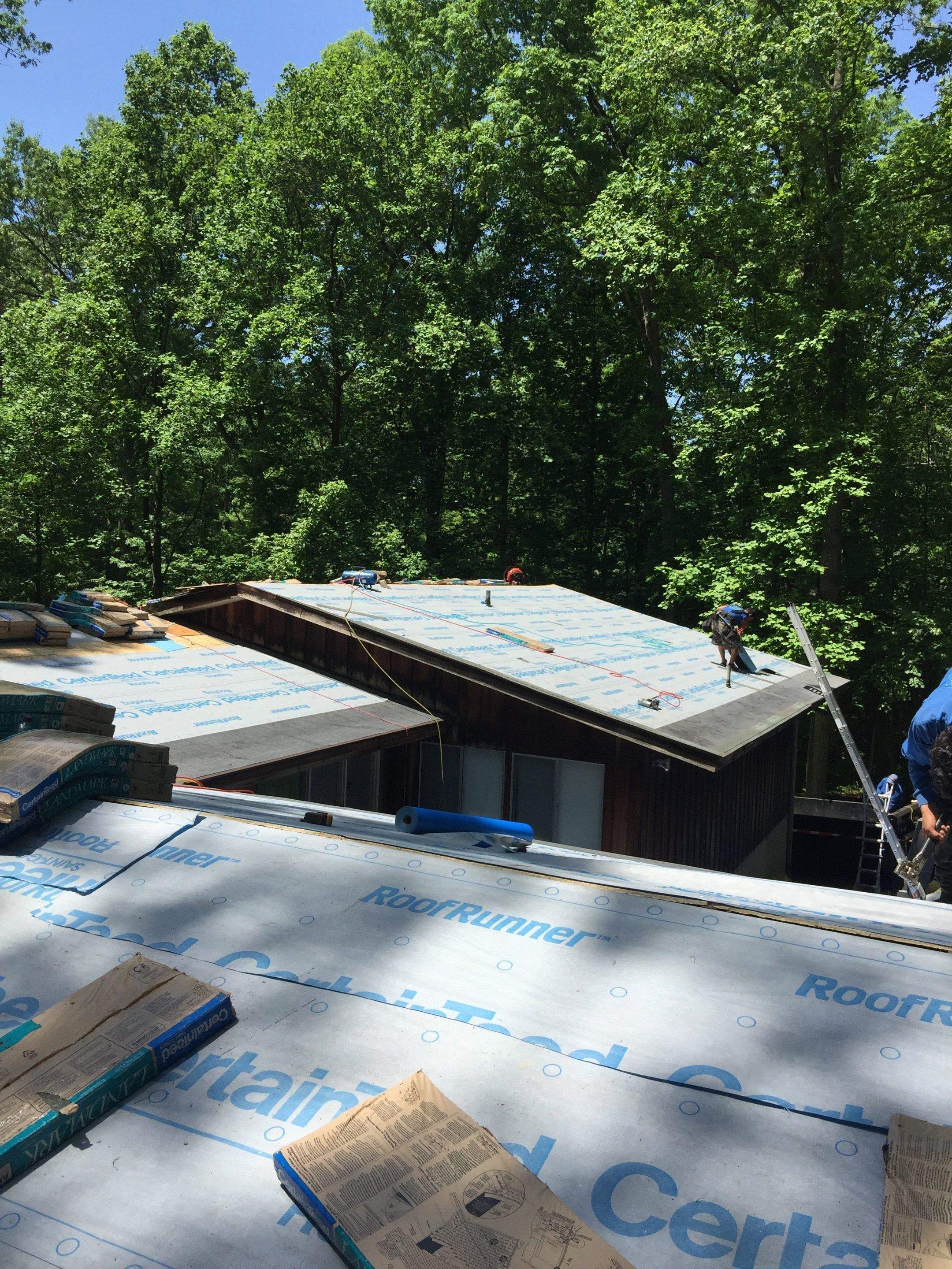 Residential Roofing Installation using CertainTeed Shingles by Alpha Design Services