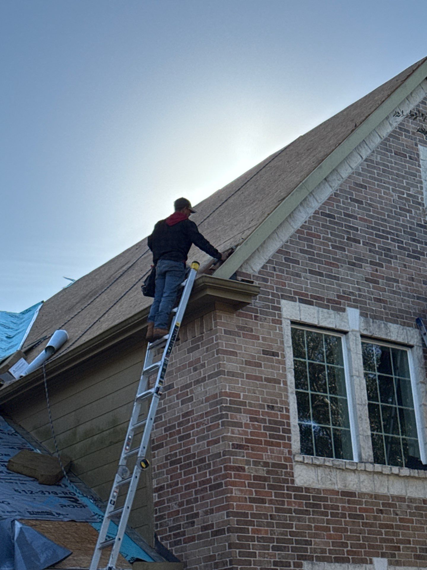Residential Roof Replacement using GAF HDZ - Charcoal shingles by Elite Roofing LLC