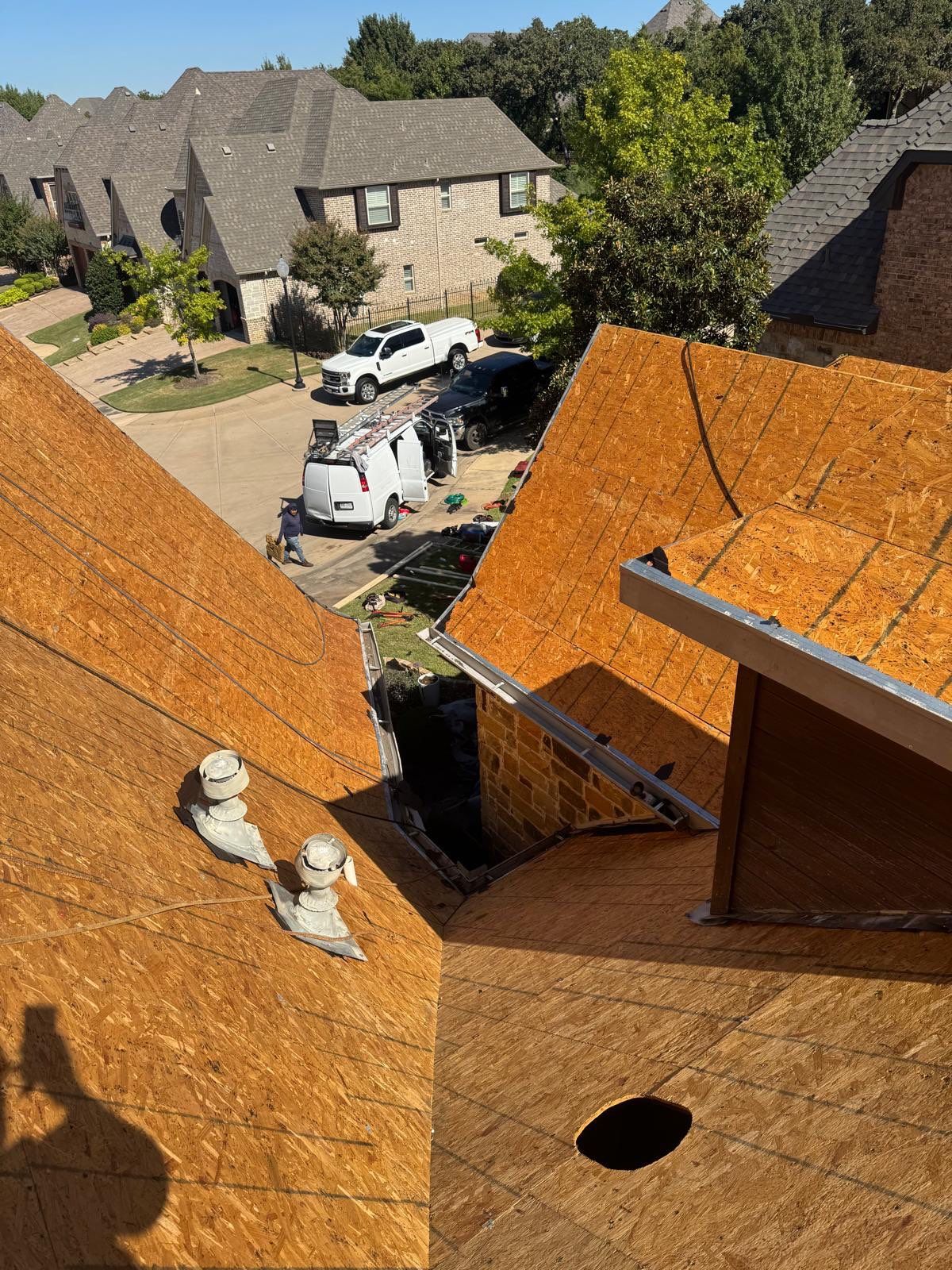 Project in Colleyville by Lonestar Roofing and Restoration LLC.