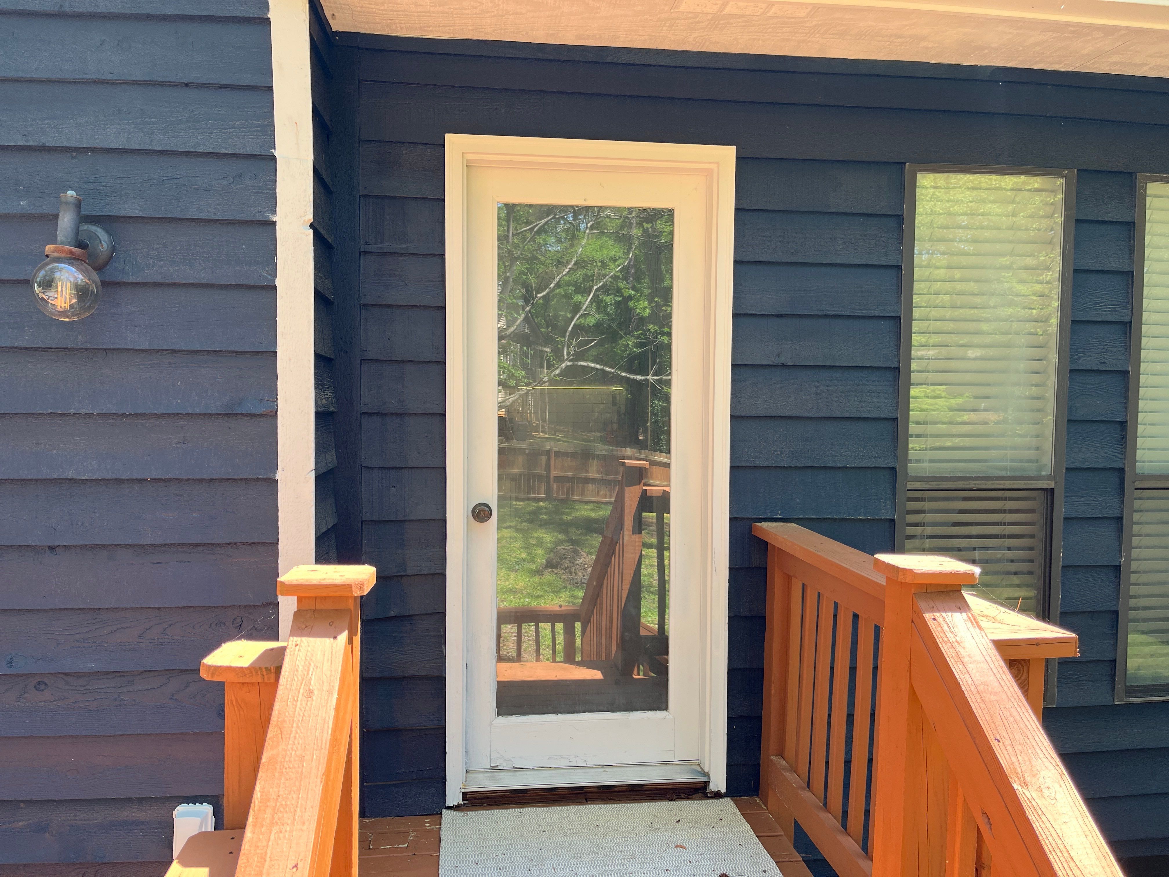 Three Door Installations using Harris Fiberglass Doors by Nelson Exteriors 