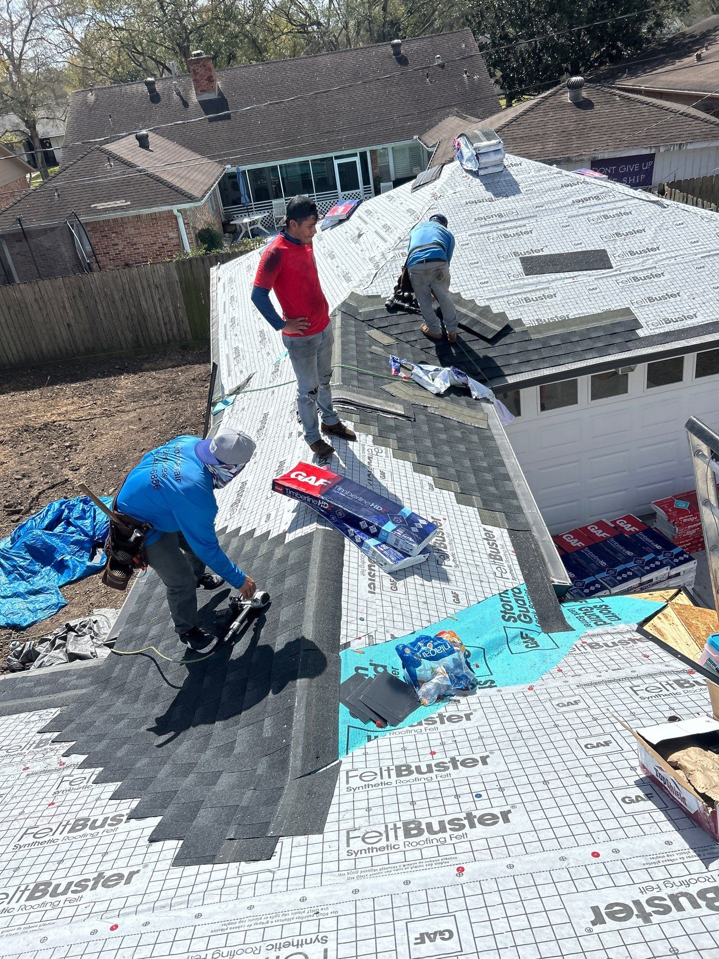 Roof Replacement in Meyerland Area, Houston TX by Roof Repair Company