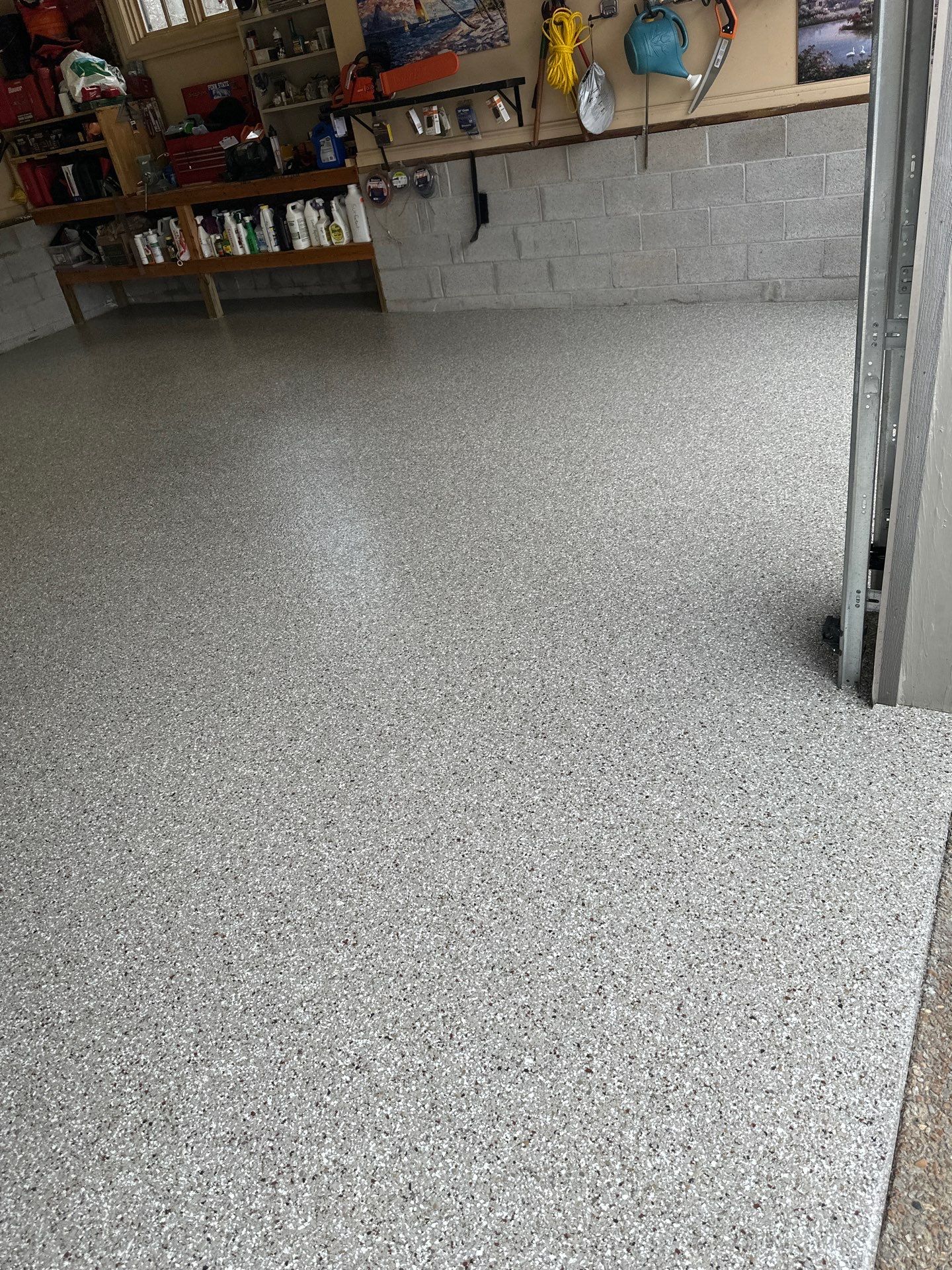 Garage Floor Coating using Creekbed by My Garage Floor Guys