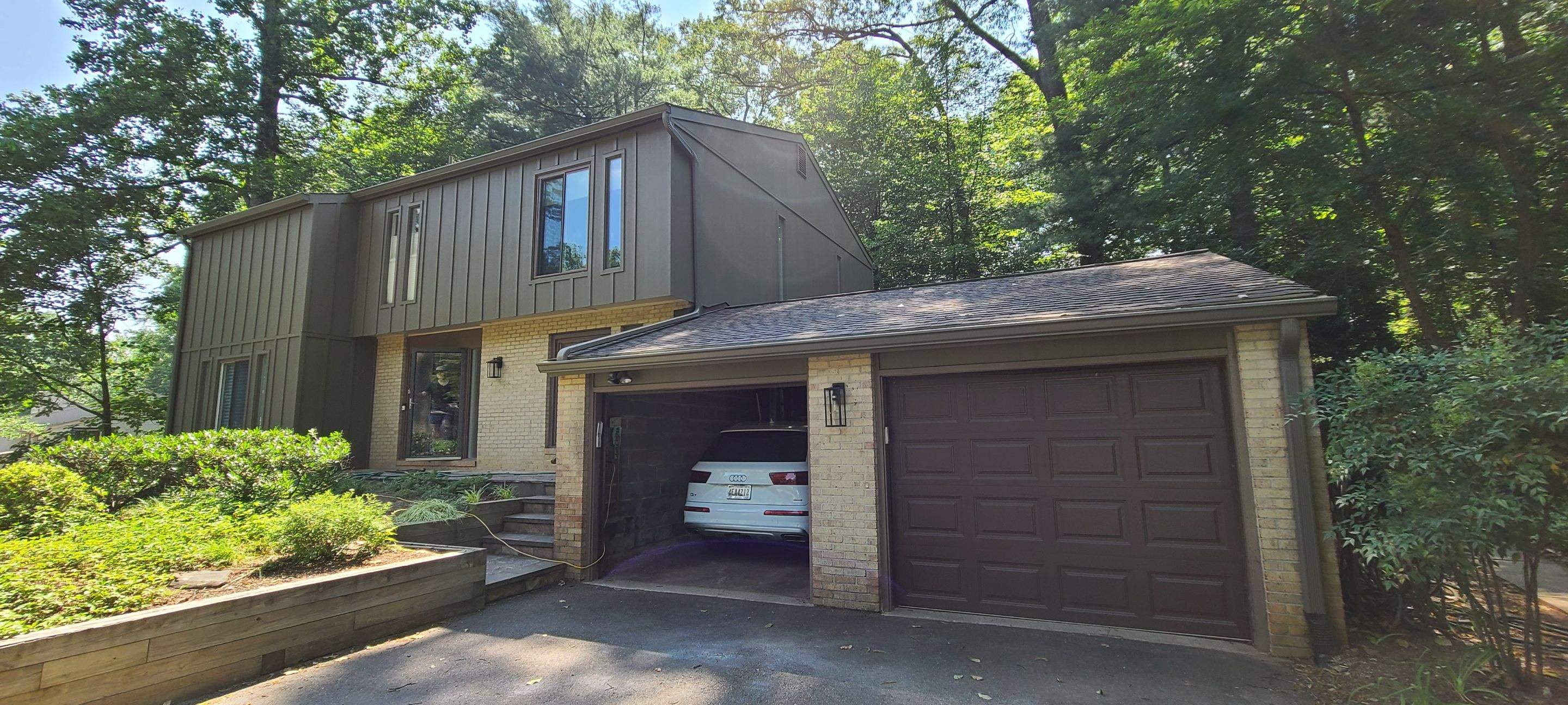 James Hardie Board and Batten Siding and ProVia entry door by Window Depot of Annapolis