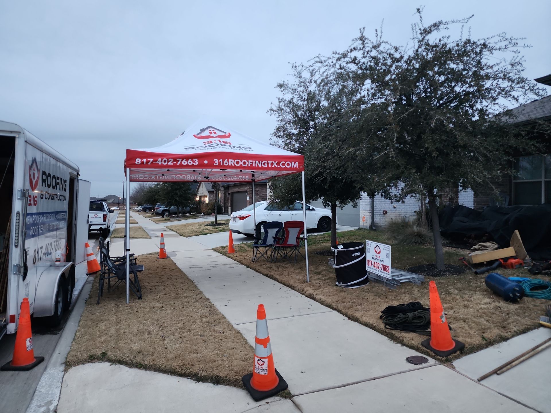 Roof Replacement - CertainTeed Landmark by 3:16 Roofing and Construction